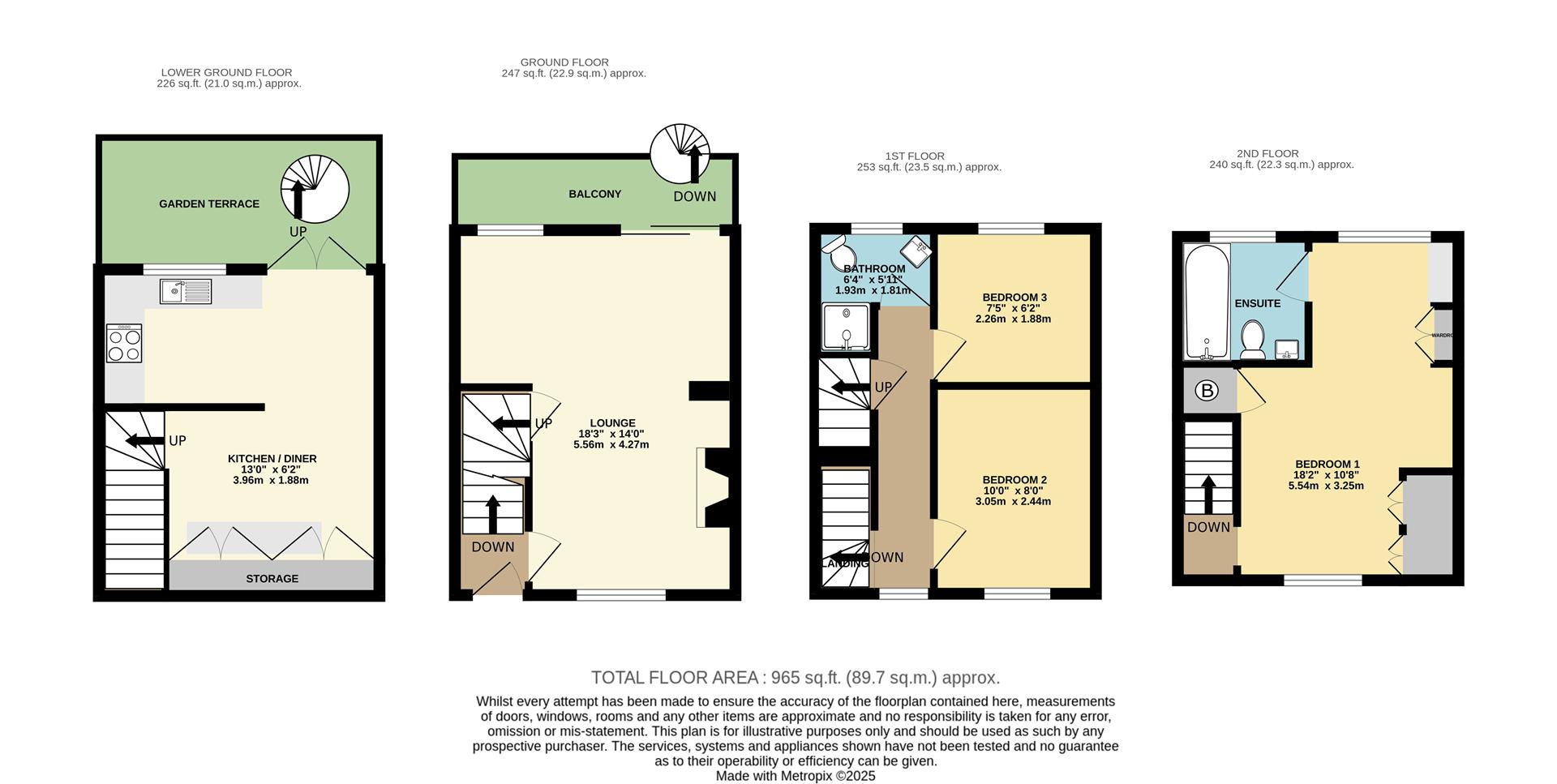 4, North View Road floorplan