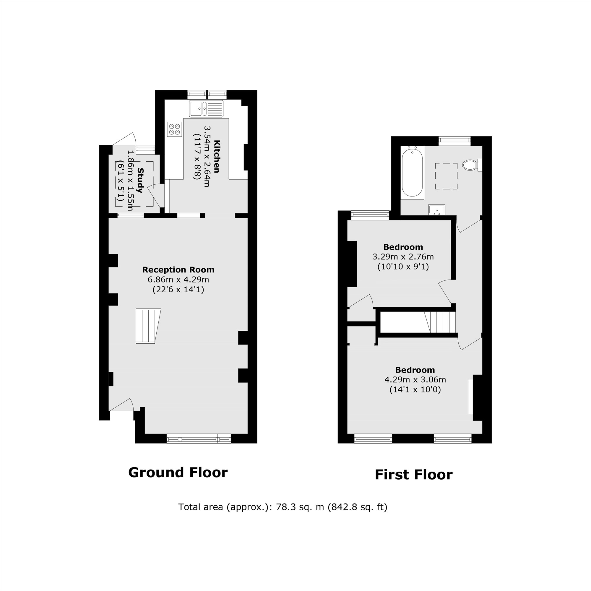 21, Hamilton Road, Twickenham floorplan