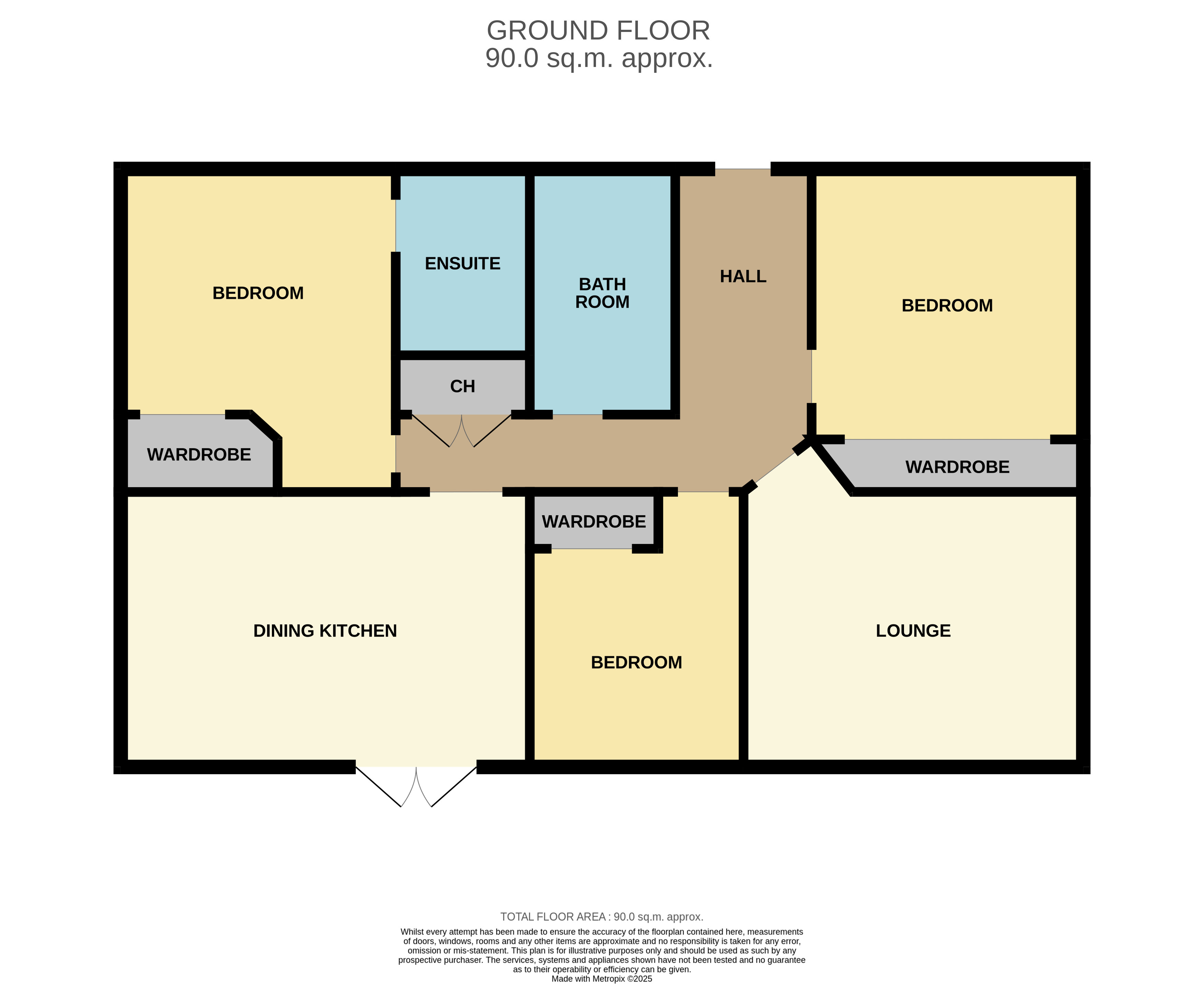 11, Mary Countess Way, Glamis, Forfar floorplan