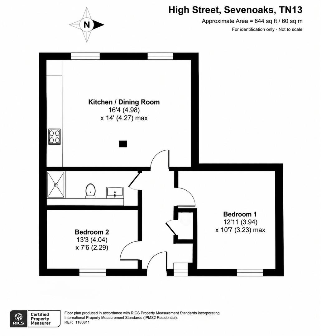 144A, High Street, Sevenoaks floorplan