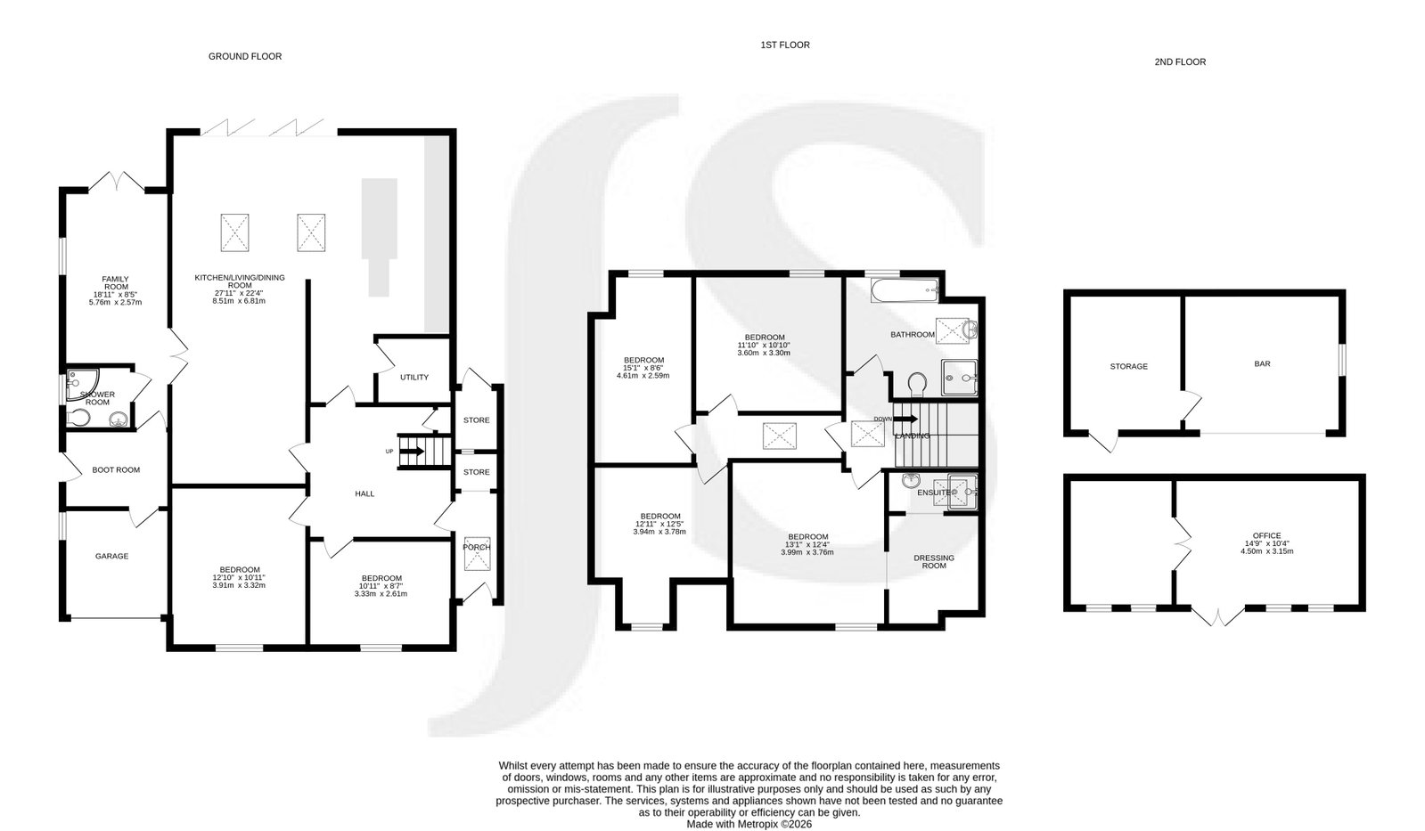 125, Findon Road, Worthing floorplan
