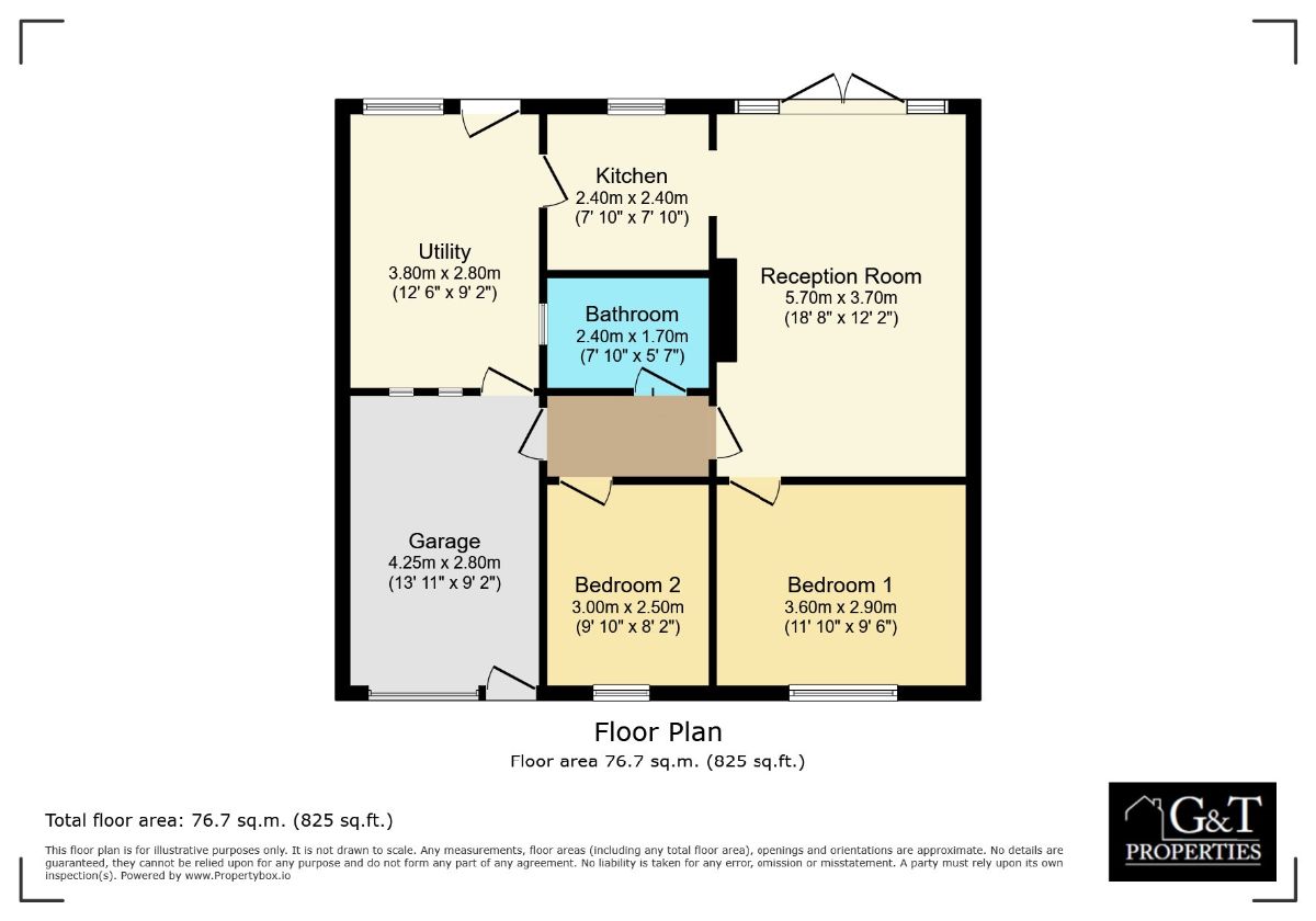 4 Grosvenor Way, Brierley Hill floorplan