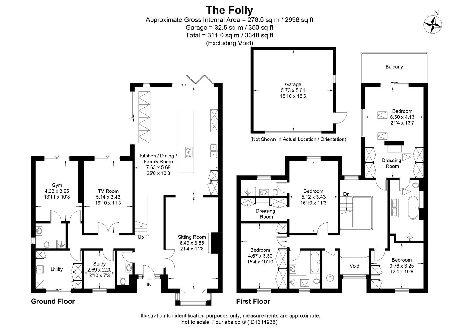 The Folly, Mill Street, Cheltenham floorplan