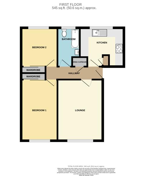23 Westfield Oaks, Westfield Avenue, Hayling Island floorplan