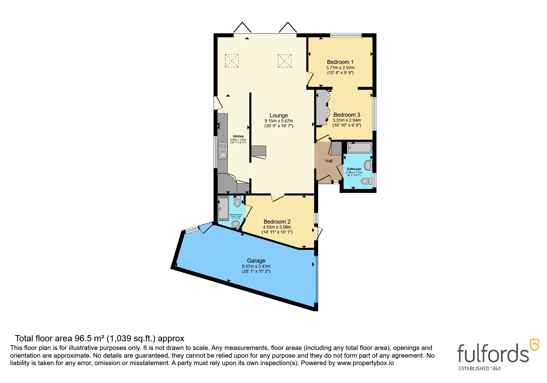 Bridgetown Hill, Devon floorplan