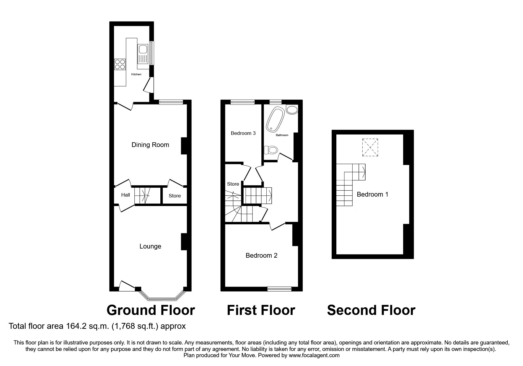 Wood Street, Ilkeston, Derbyshire, DE7 floorplan