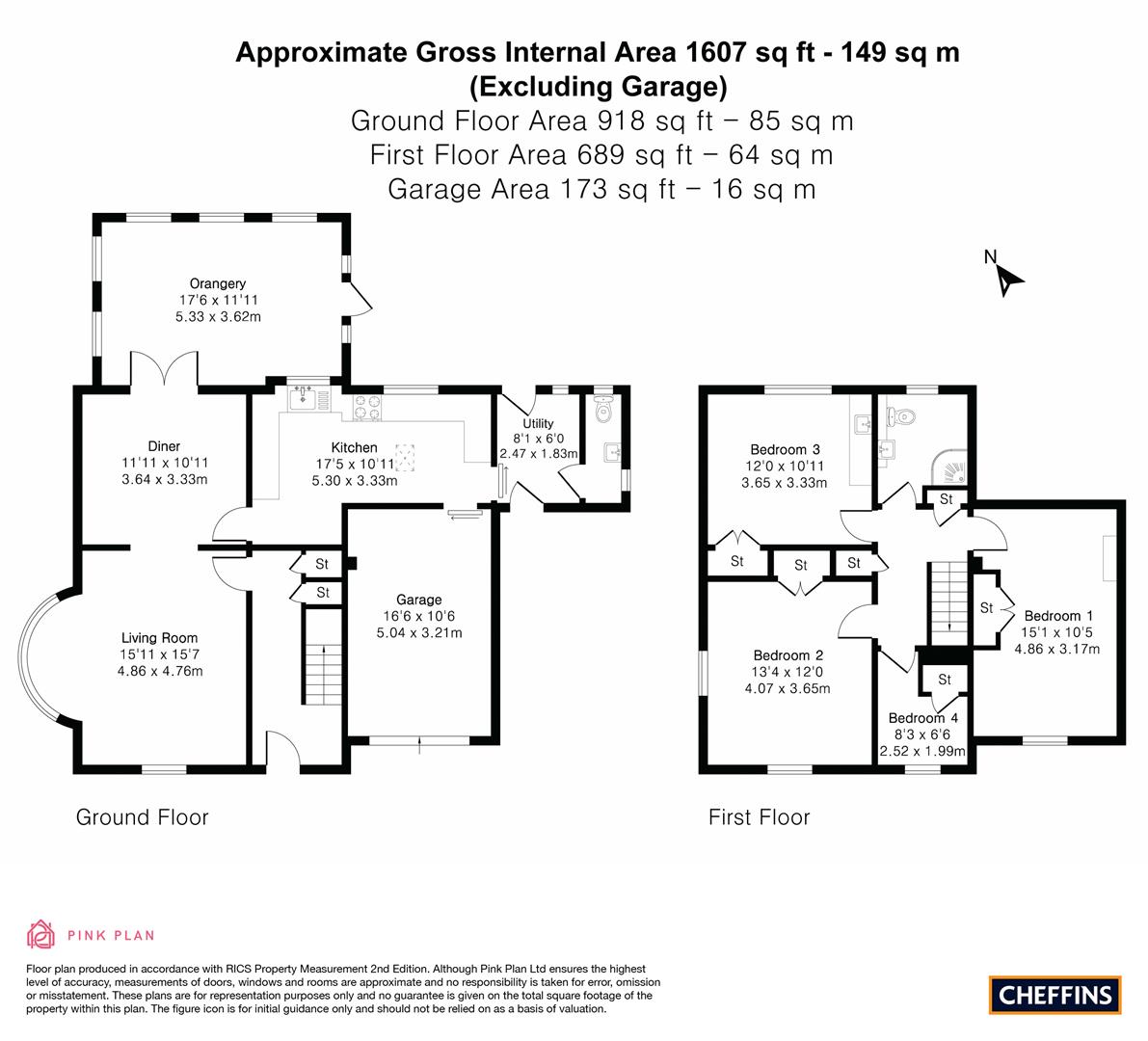 36, Coppice Avenue, Great Shelford floorplan