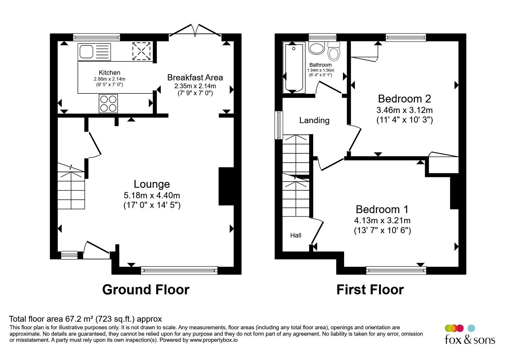 5, Bitterne Close, Havant floorplan