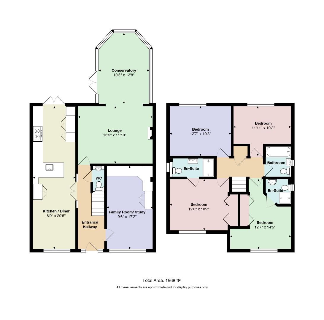 54, Byford Way, Leighton Buzzard floorplan
