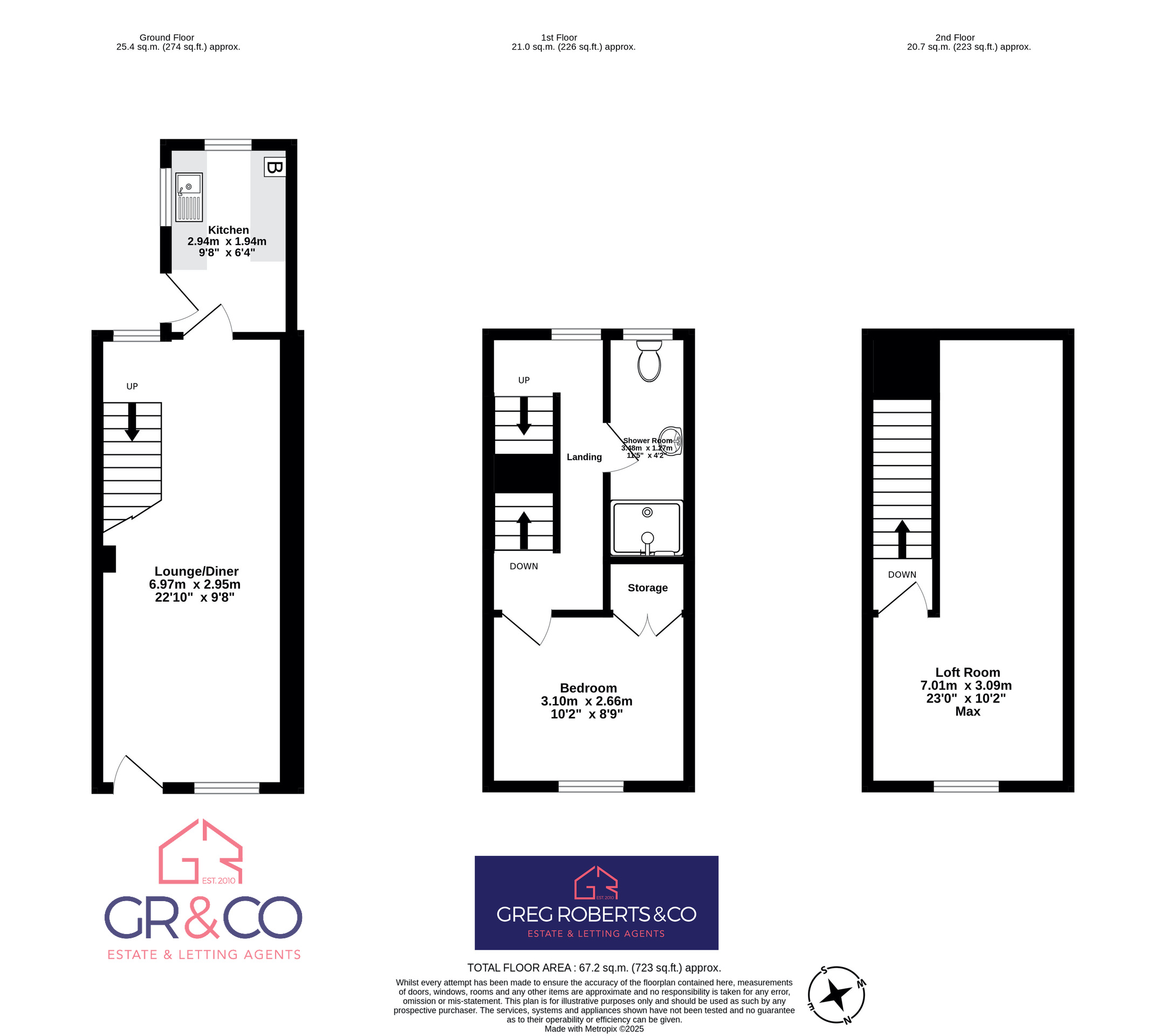 17 Lower Salisbury Street, Tredegar floorplan