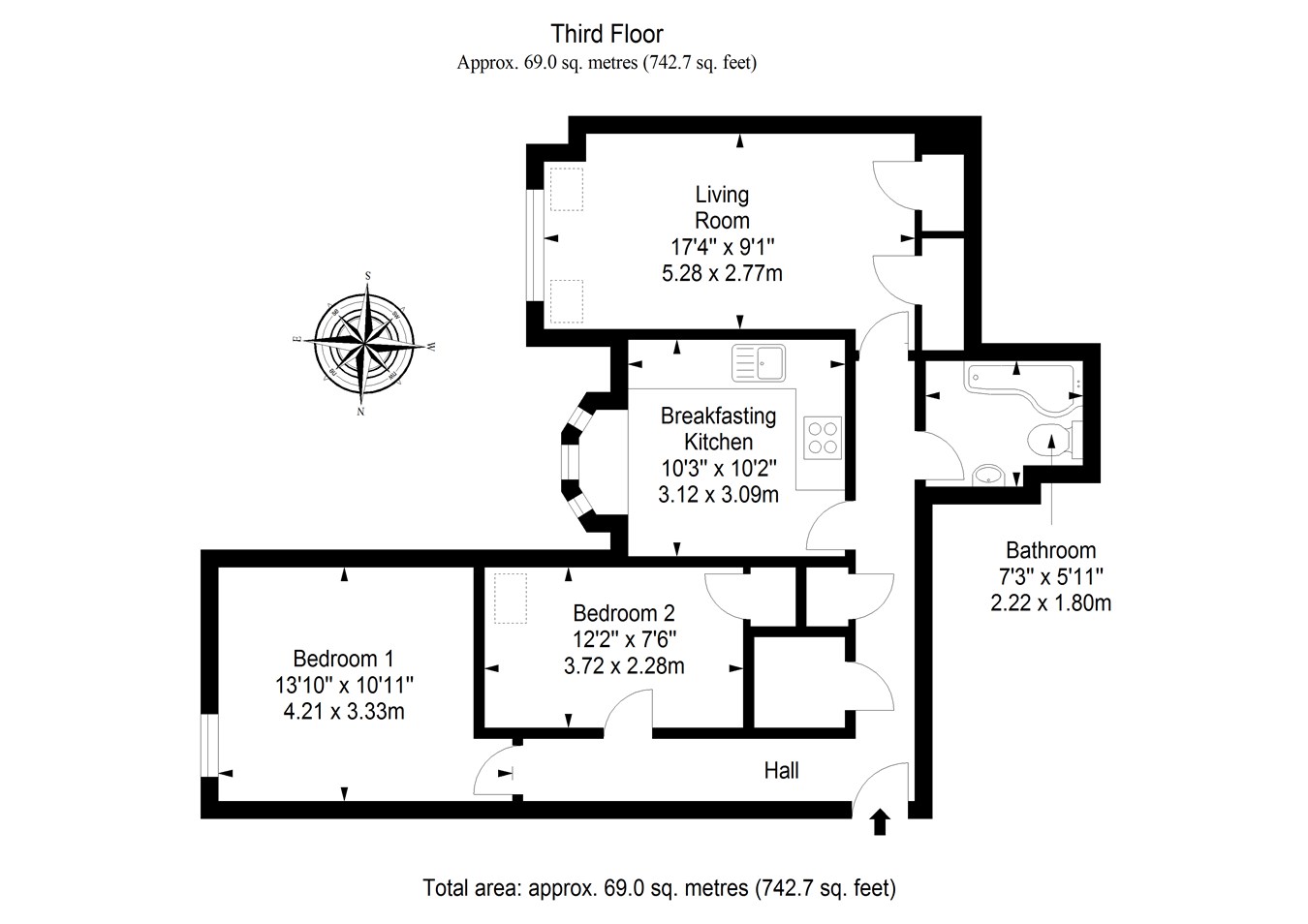 Tay Street, Perth PH2, 2 bedroom flat for sale 64605671 PrimeLocation