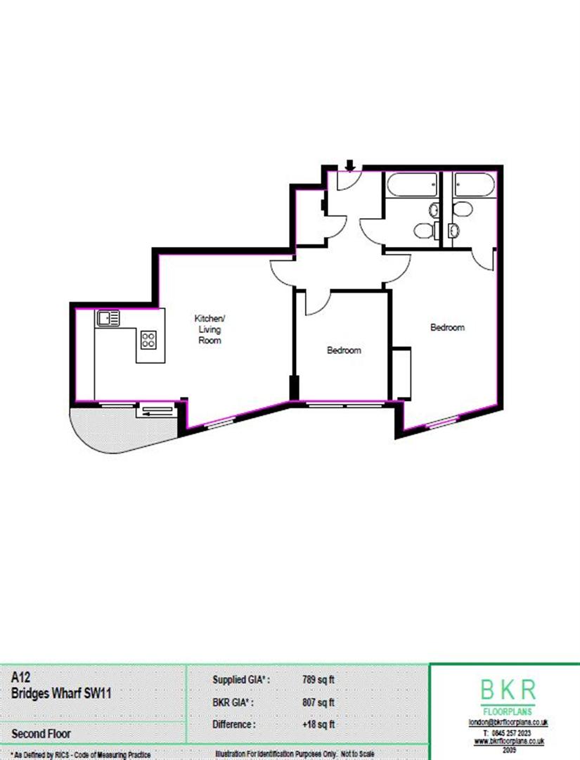 Vicentia Court, Battersea floorplan