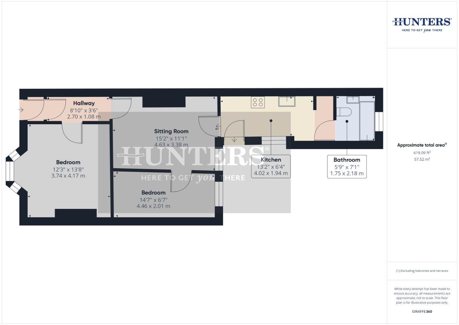 9, Ripon Street, Sunderland floorplan
