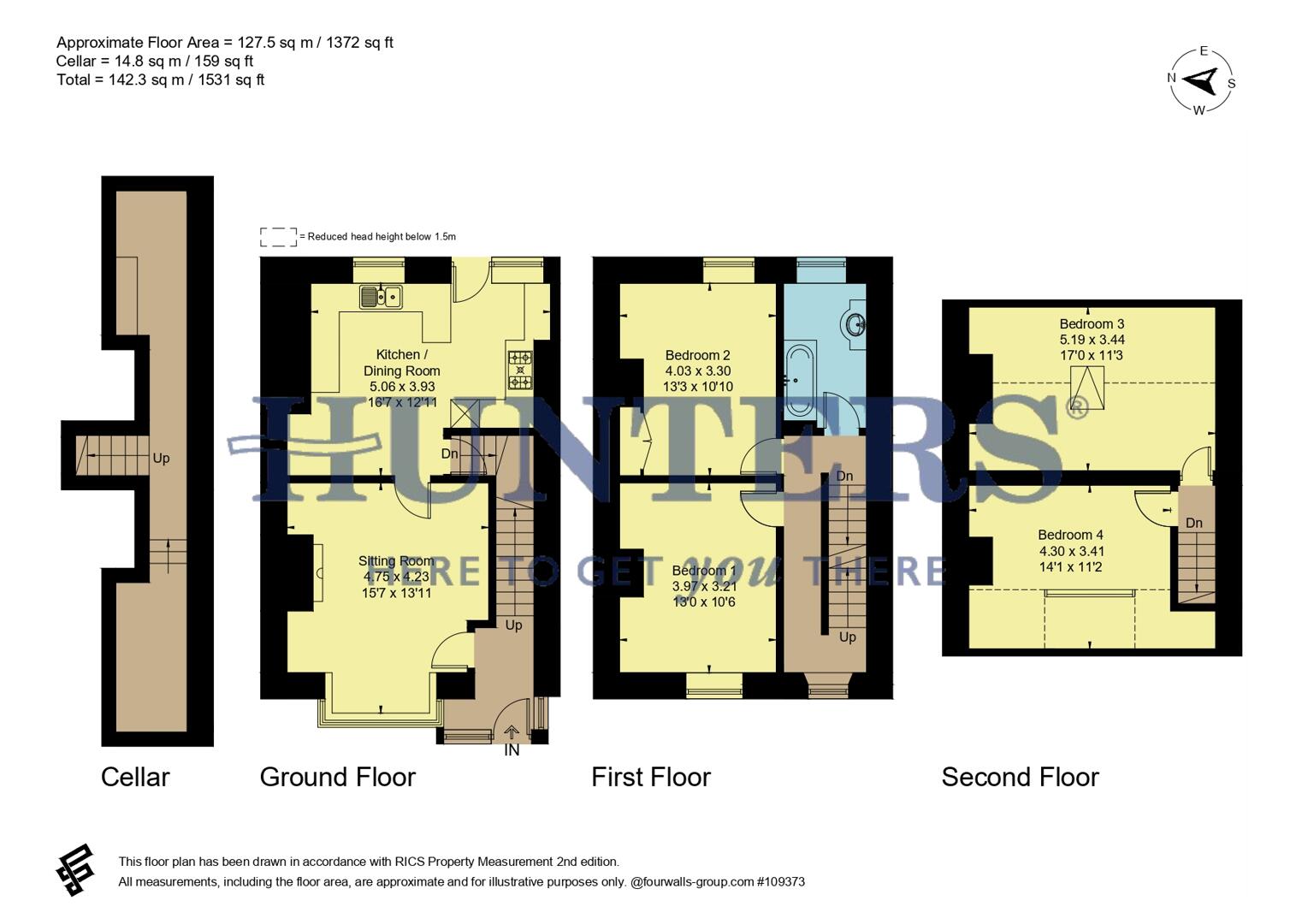 61, Rufford Avenue, Leeds floorplan