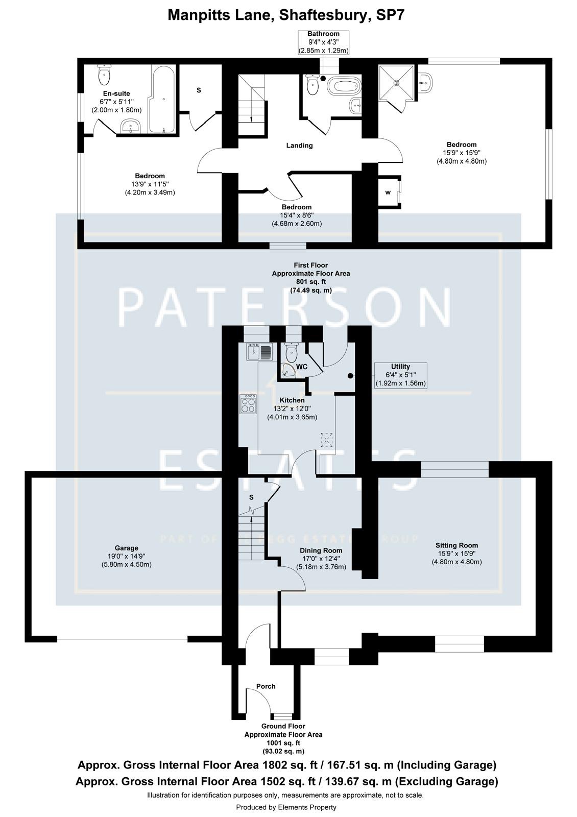 Mampitts Farm Cottage, Shaftesbury floorplan