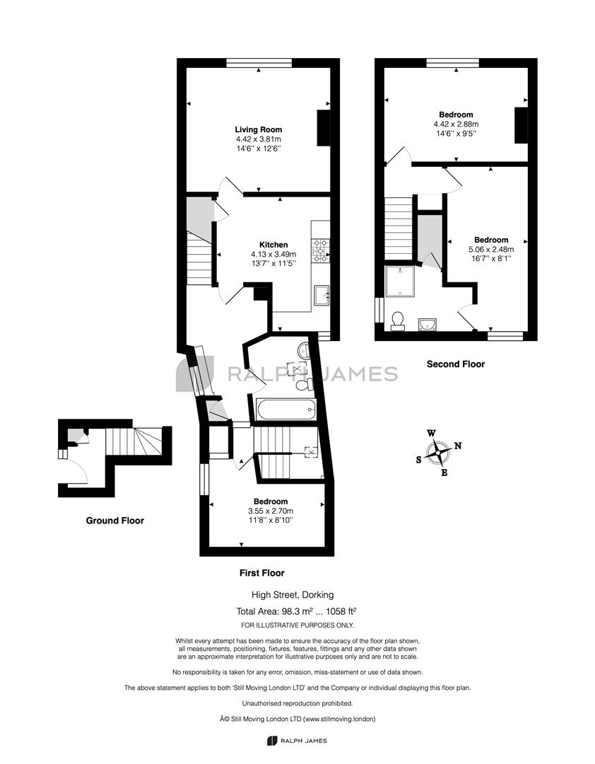 High Street, Dorking RH4, 3 bedroom flat for sale 61494680