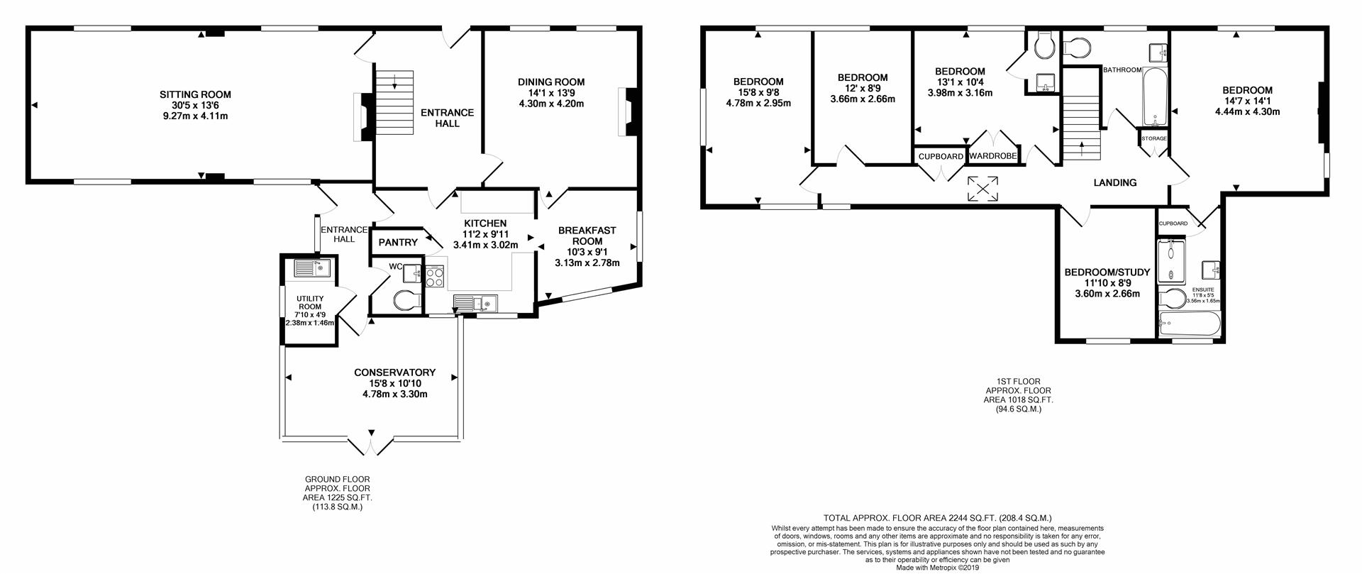 5 Bedrooms Detached house for sale in Nethermoor Road, Wingerworth, Chesterfield S42