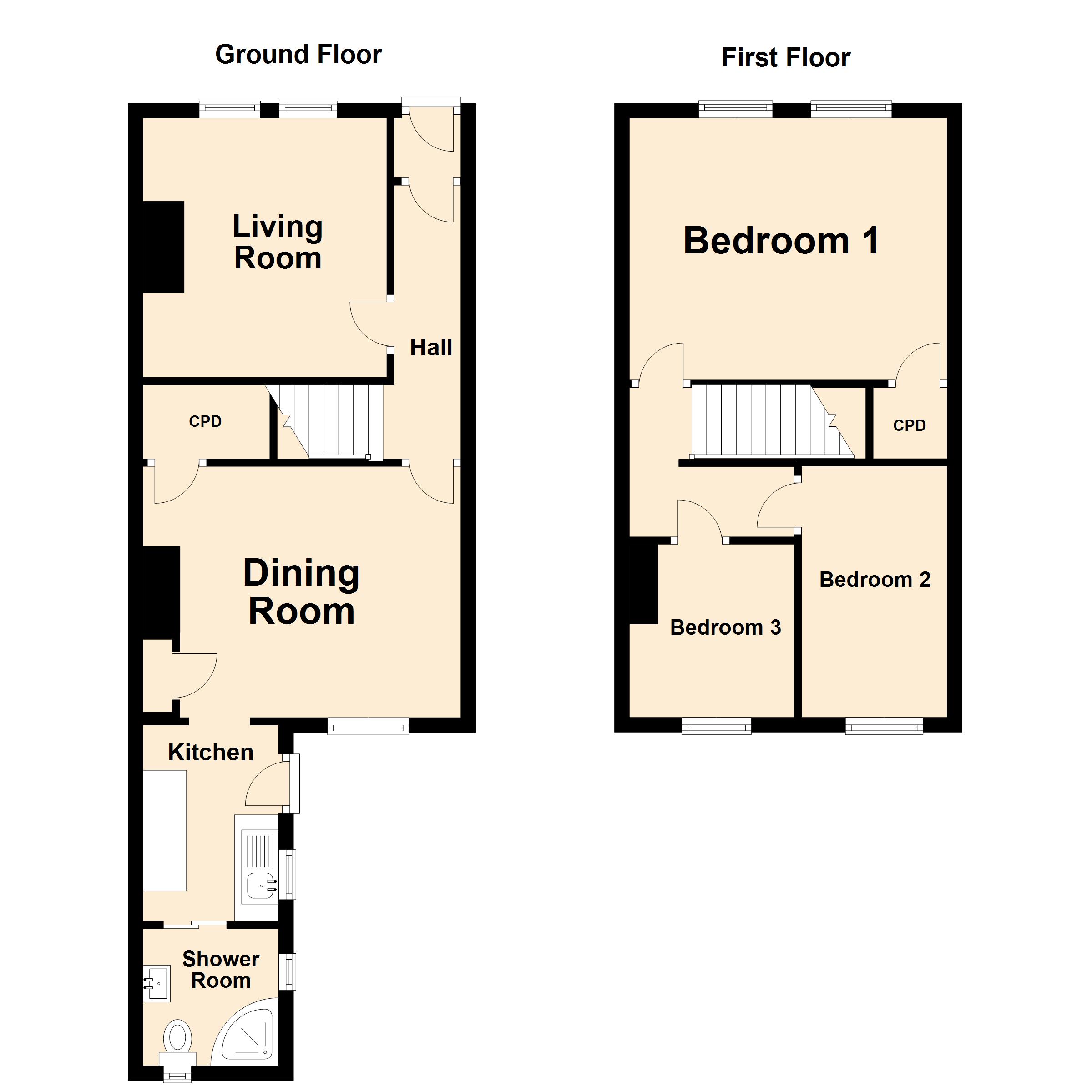 Dudley Road, Folkestone, Kent CT19, 3 bedroom terraced house for sale