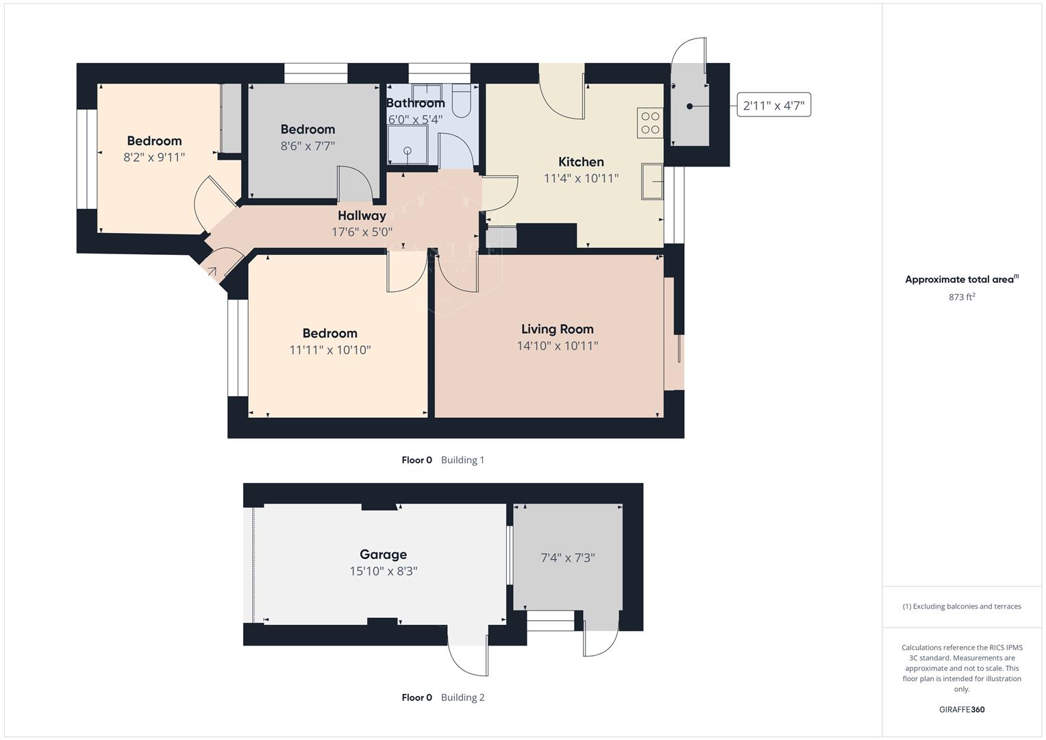 115, Cedar Road, Earl Shilton floorplan