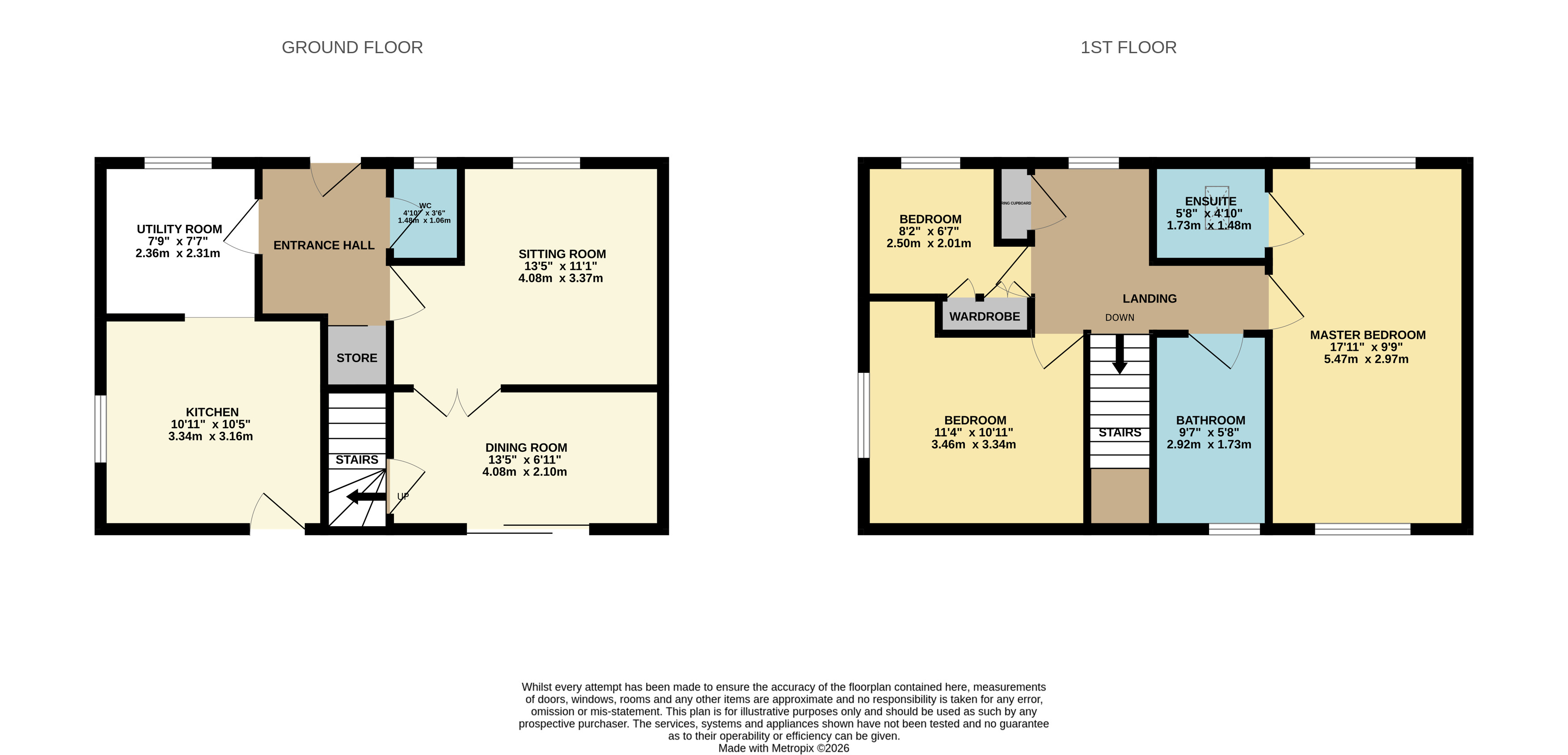 Stonesfold, Back Lane, Elton floorplan