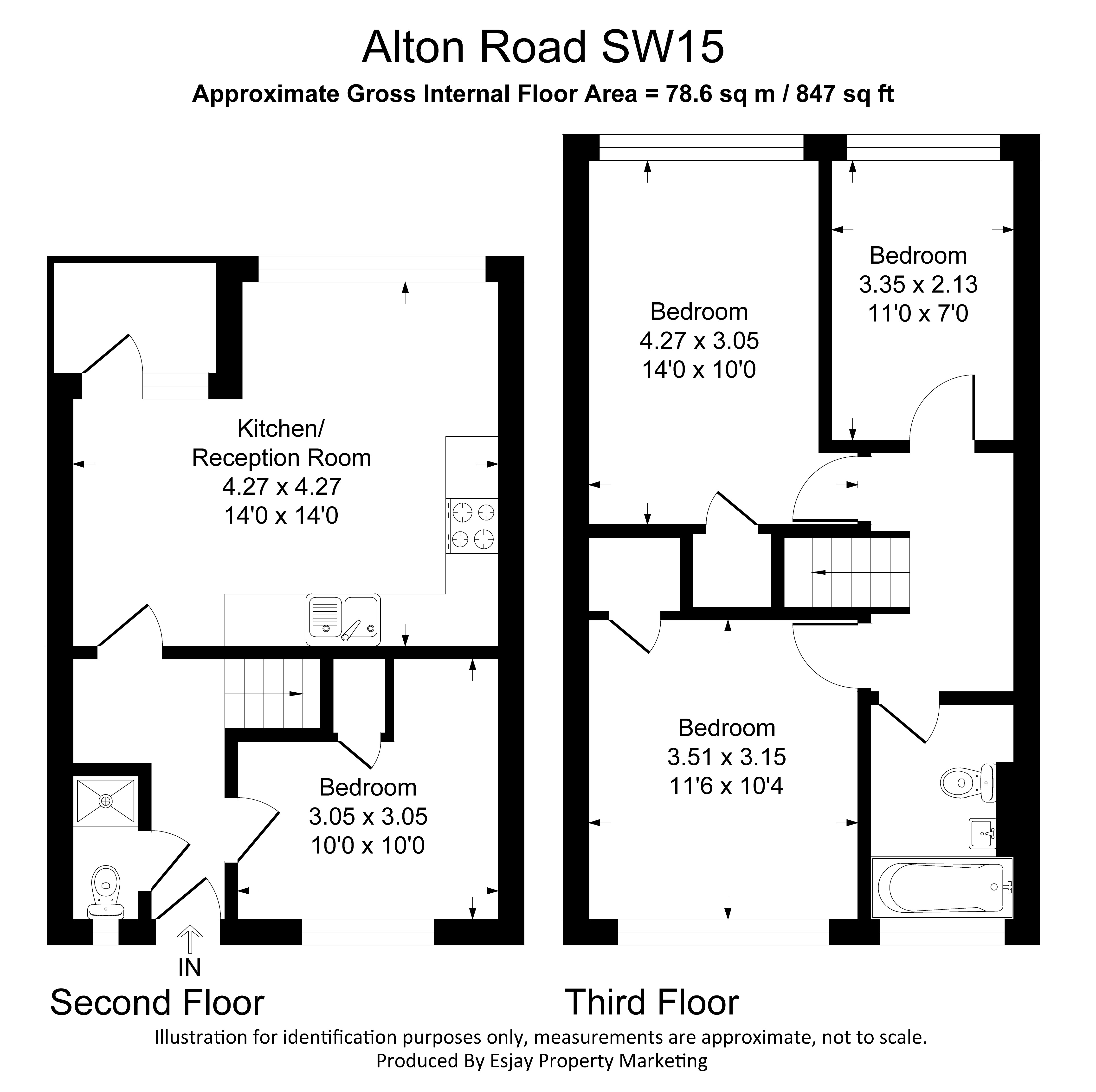 Alton Road, Putney, London, SW15 floorplan