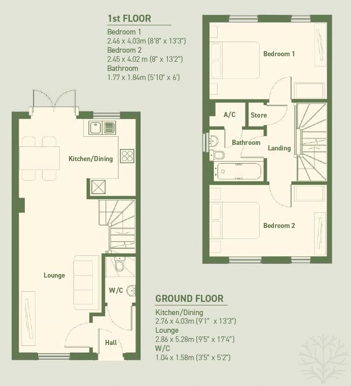 Plot 71 - The Carew, 71, The Carew, Elderwood Parc, Caldicot floorplan