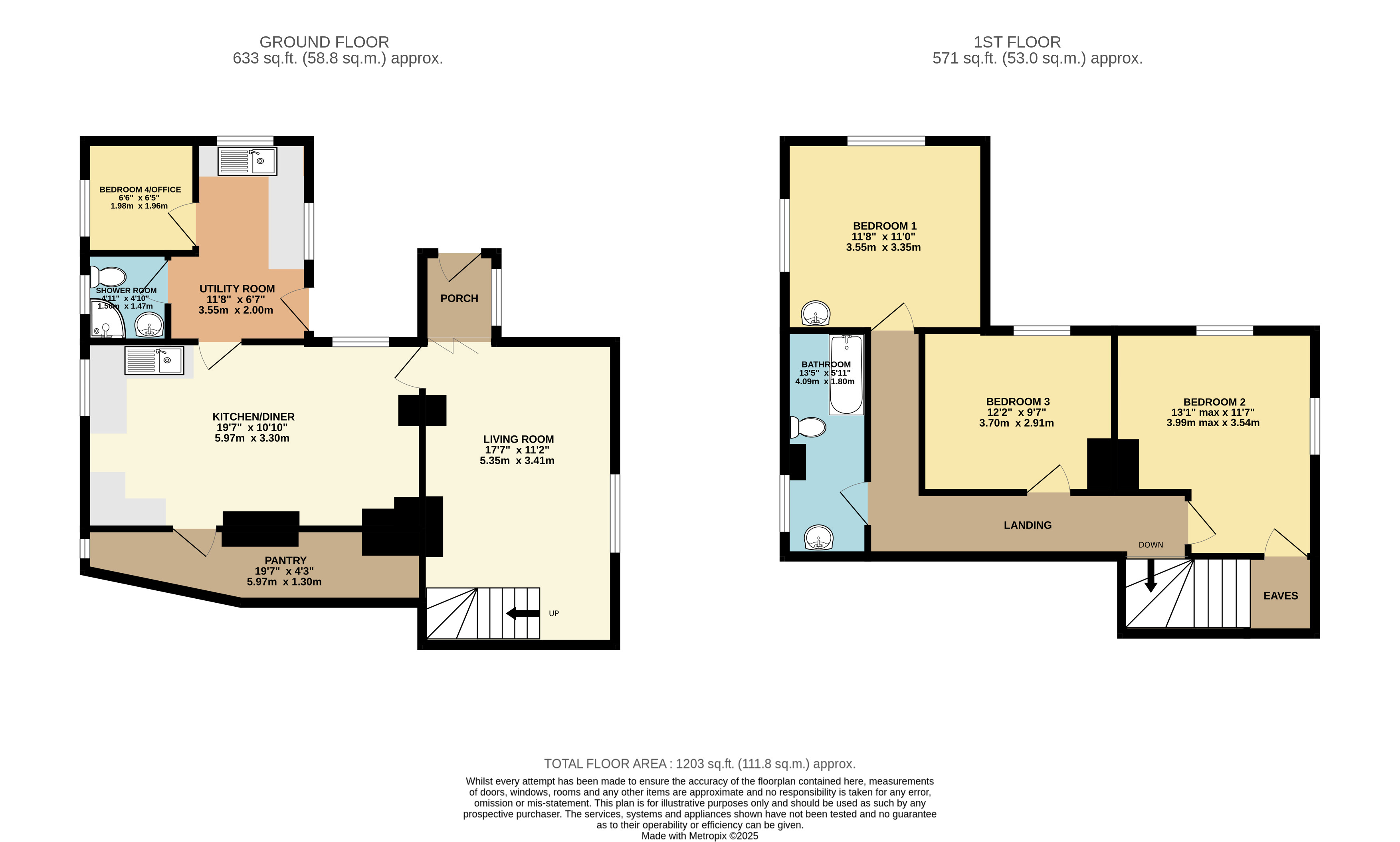 Whitstone, Cornwall floorplan