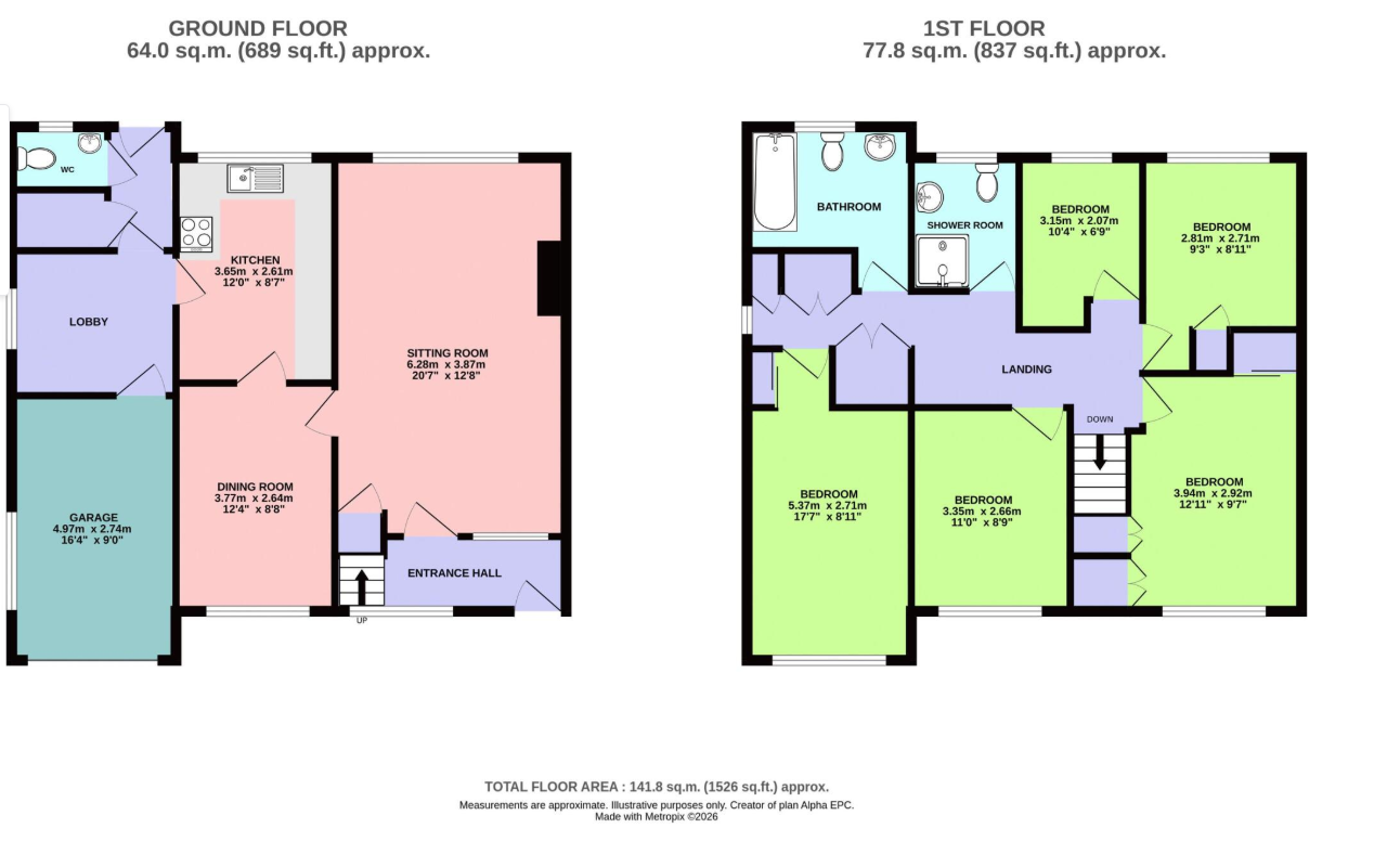 3, Truelocks Way, Oxfordshire floorplan