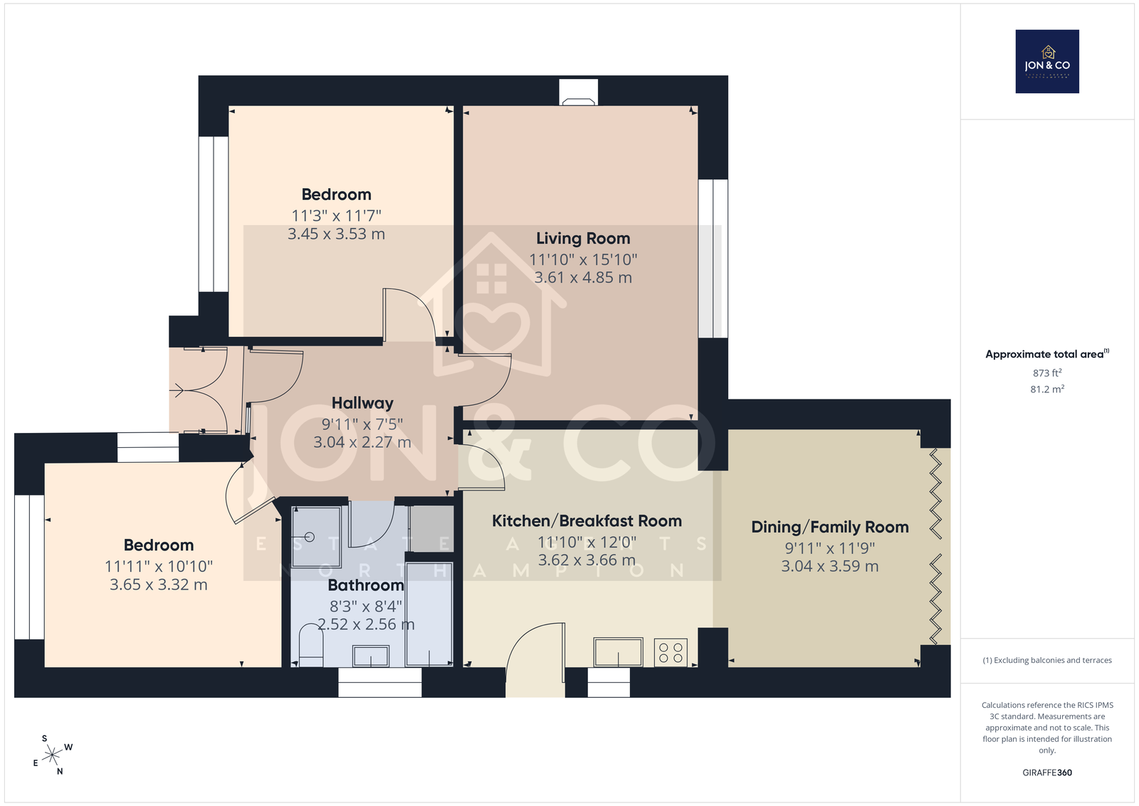 16, Wantage Close, Northampton floorplan