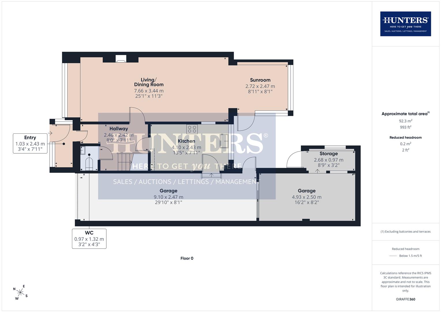 93, Brockenhurst Drive, Sunderland floorplan