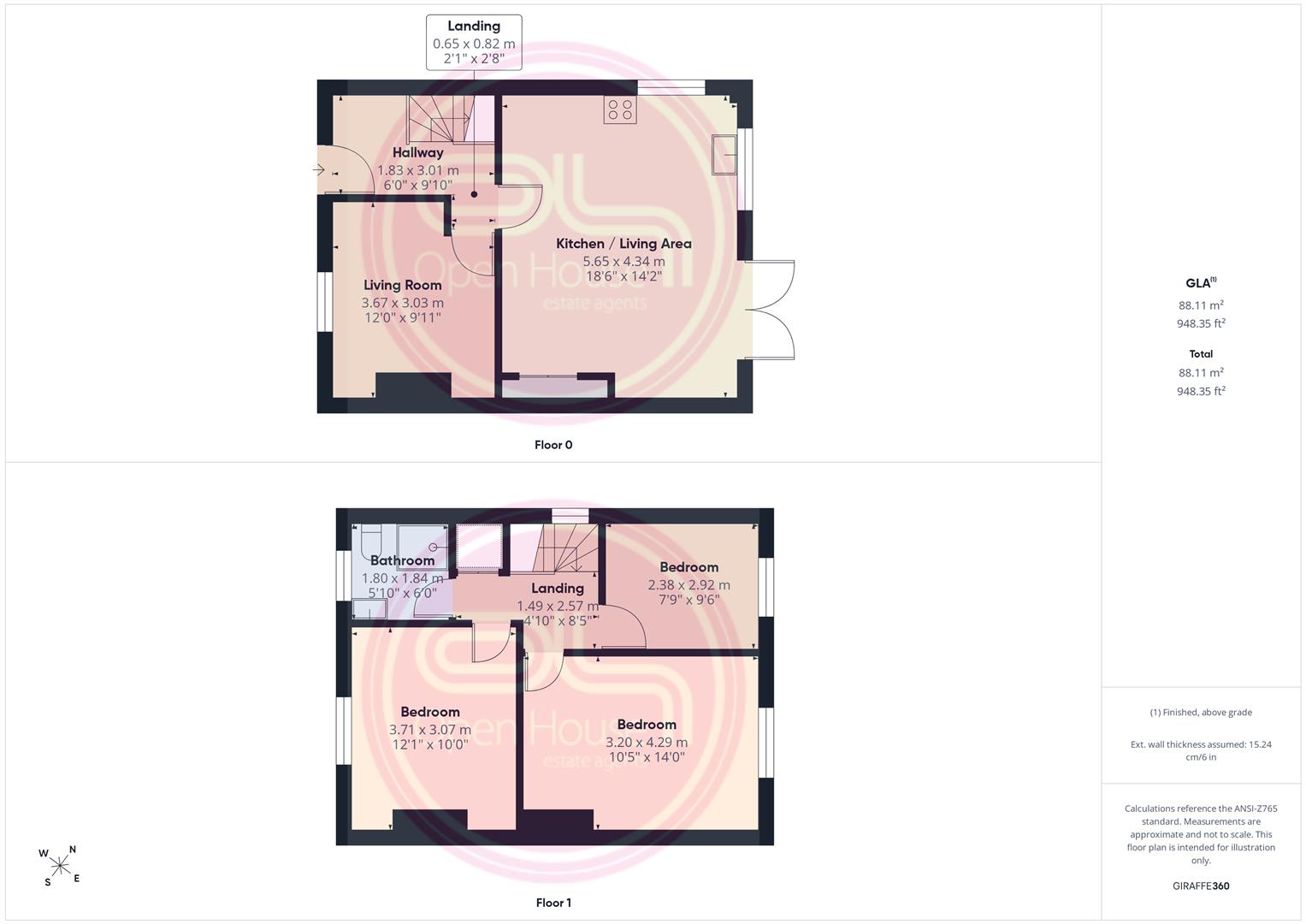 43, Eldon Street, Burton-On-Trent floorplan