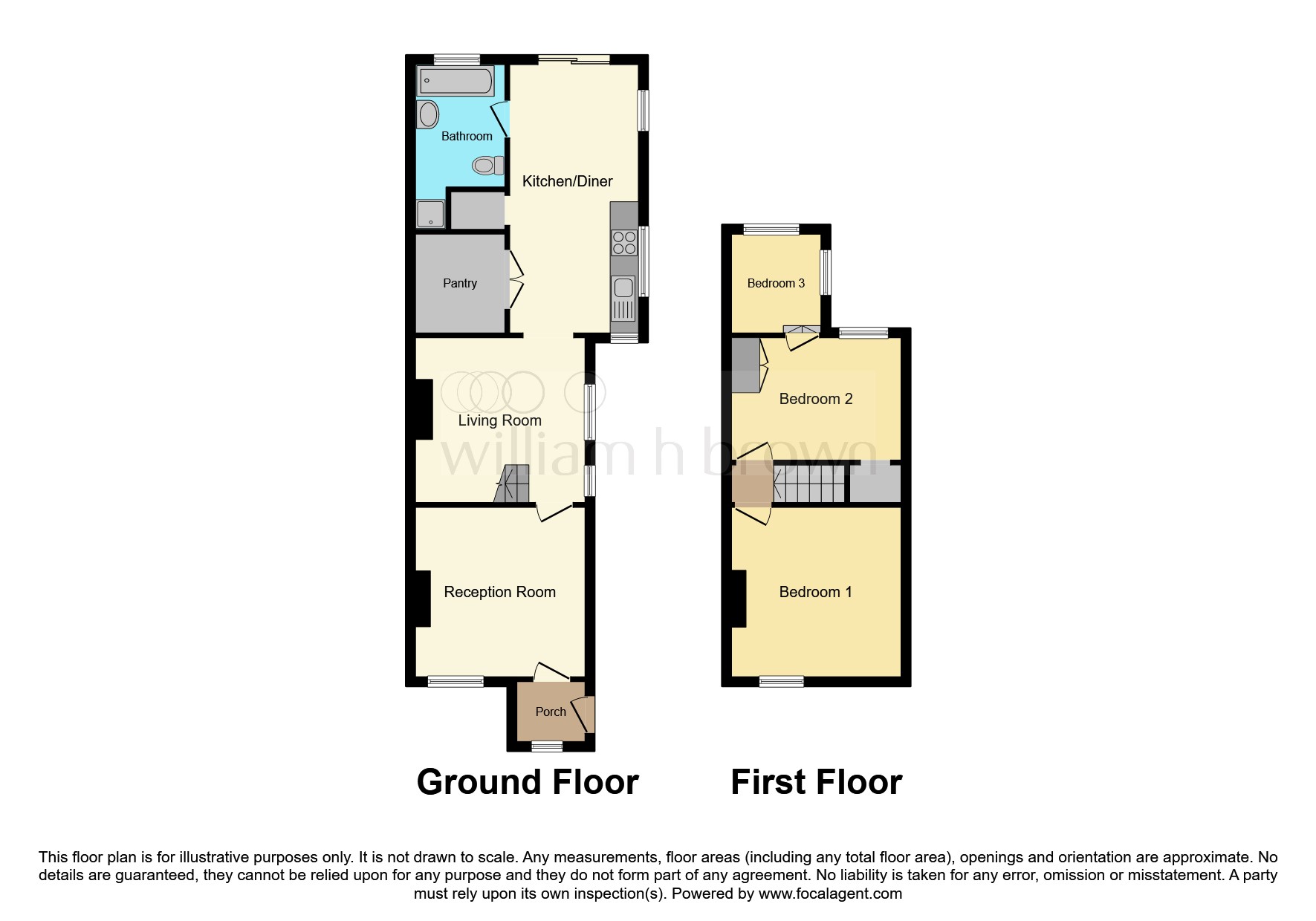 1, Court Road, Great Yarmouth floorplan