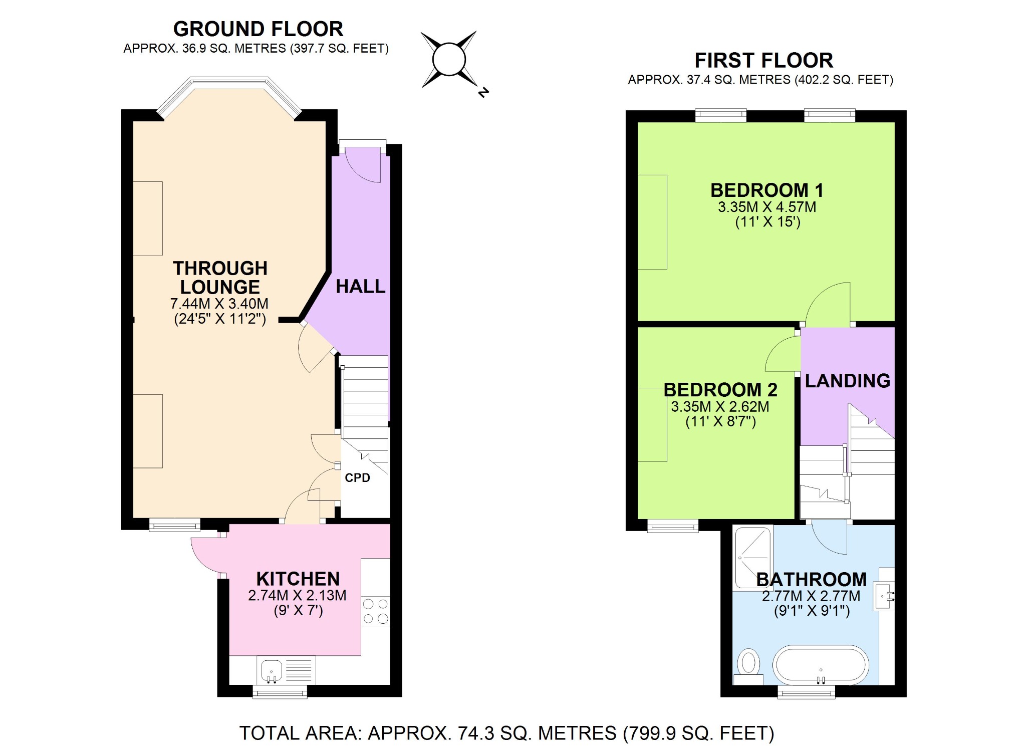 6 Barden Street, Greenwich, London floorplan