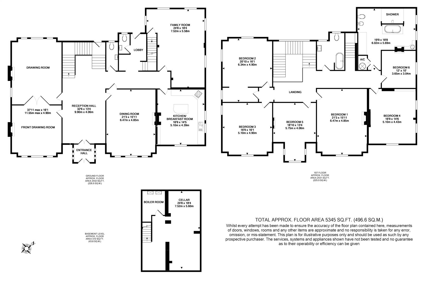 Normanhurst, 67, Christchurch Road, Cheltenham floorplan