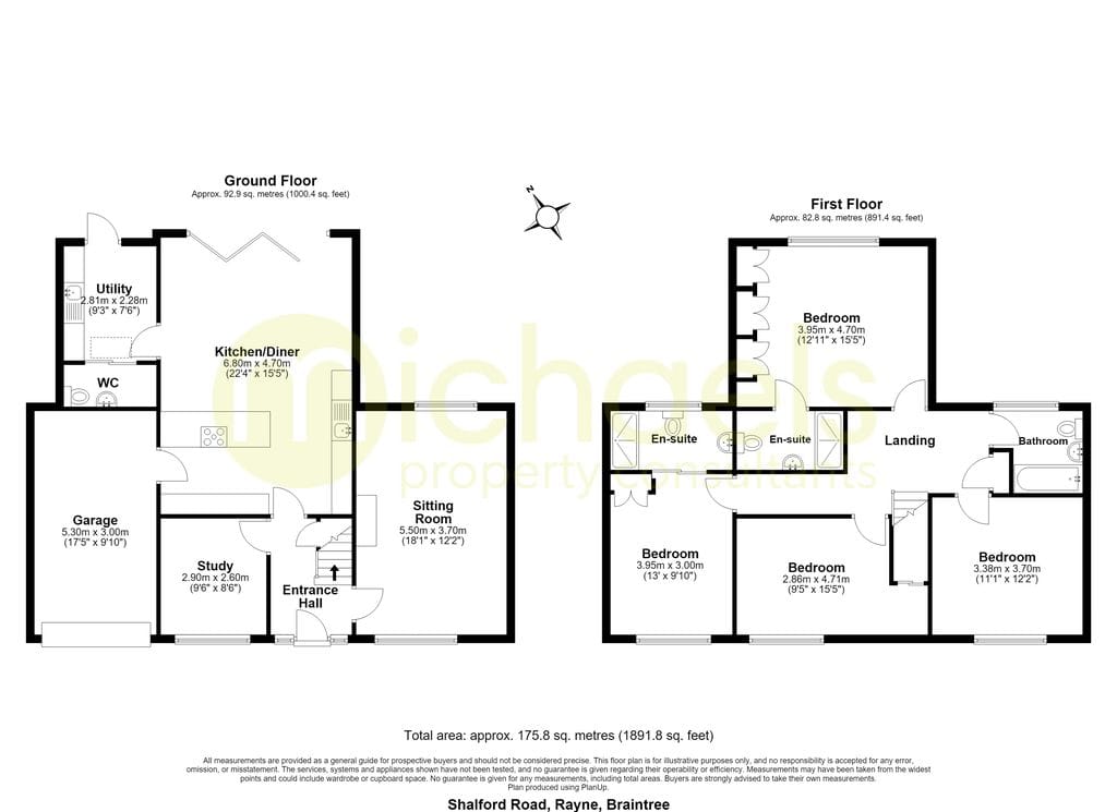 36, Shalford Road, Braintree floorplan