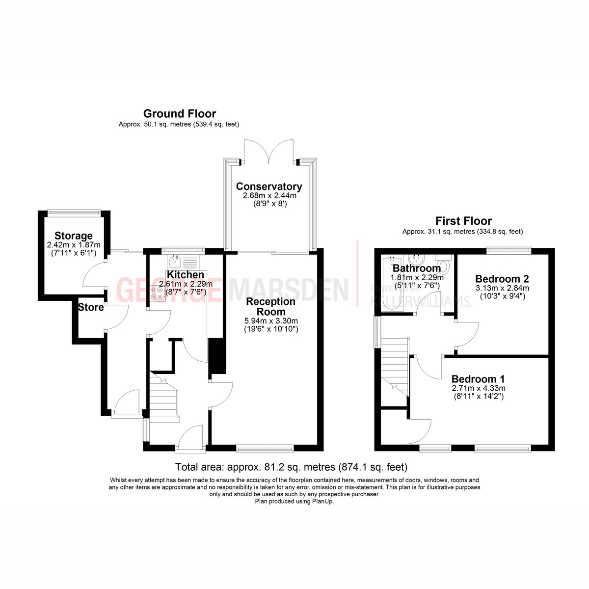 35 Howard Street, 35 Howard Street, Wigan floorplan