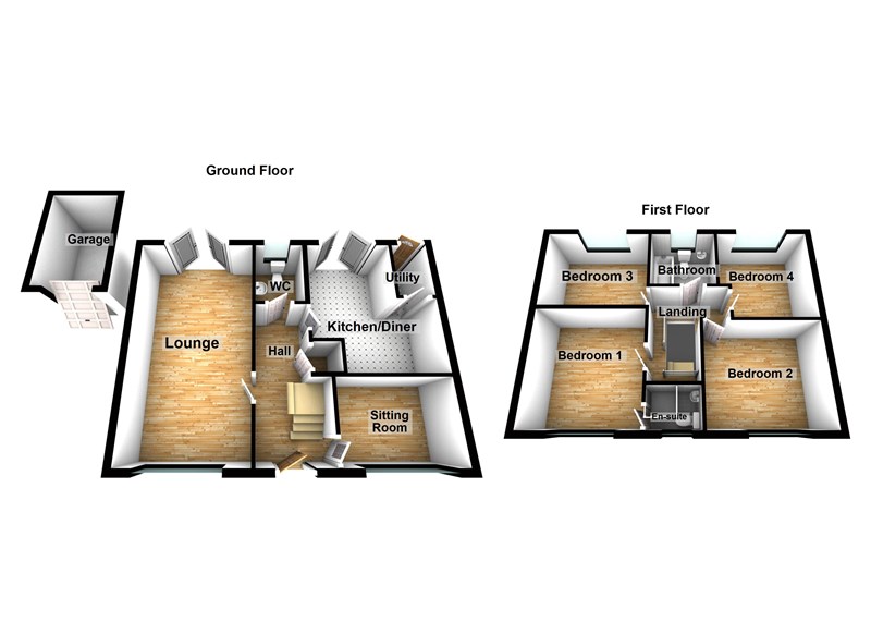 4 Bedrooms Detached house for sale in Ffordd Y Cigfran, Coity, Bridgend CF35