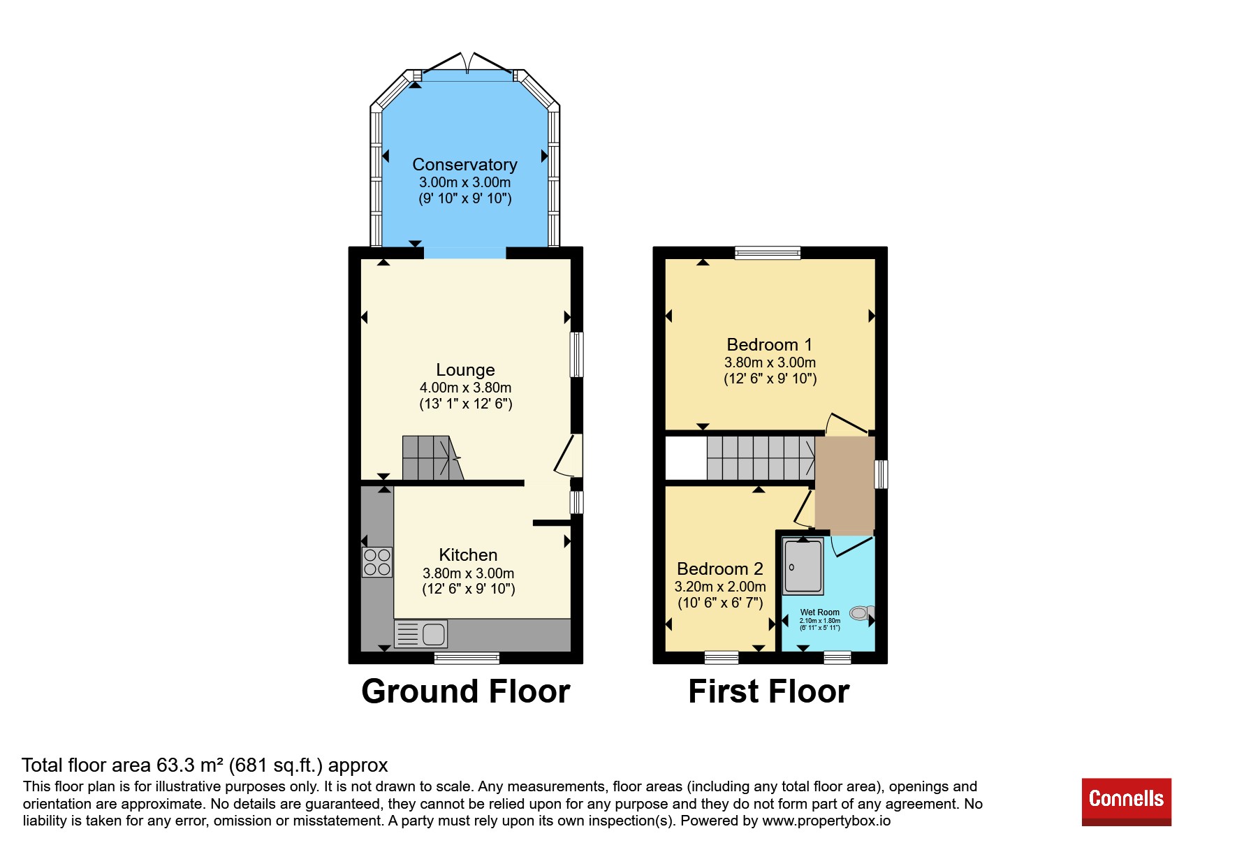 Buzzard Road, Luton floorplan