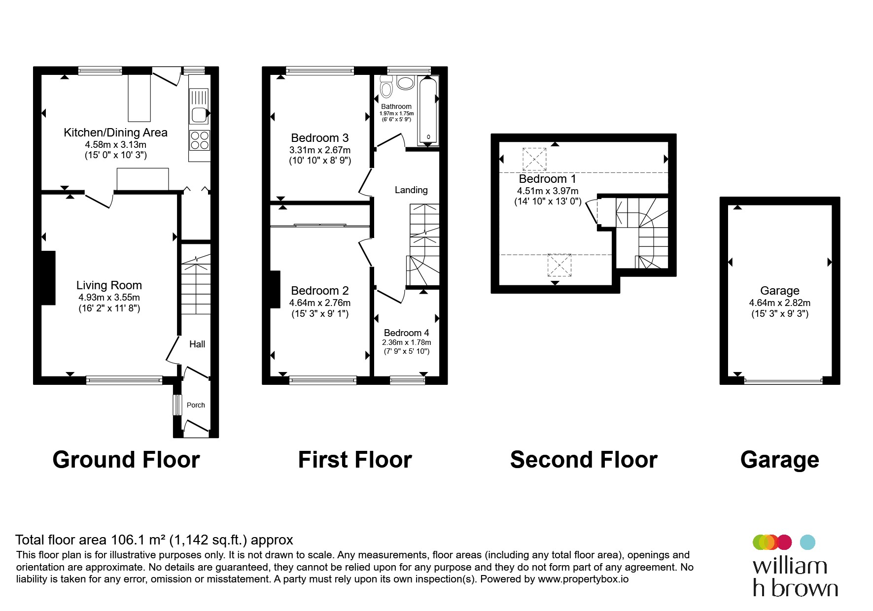 204, Pudsey Road, Leeds floorplan