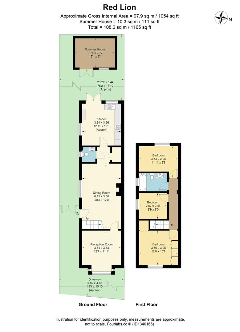 155, Red Lion Road, Surbiton floorplan