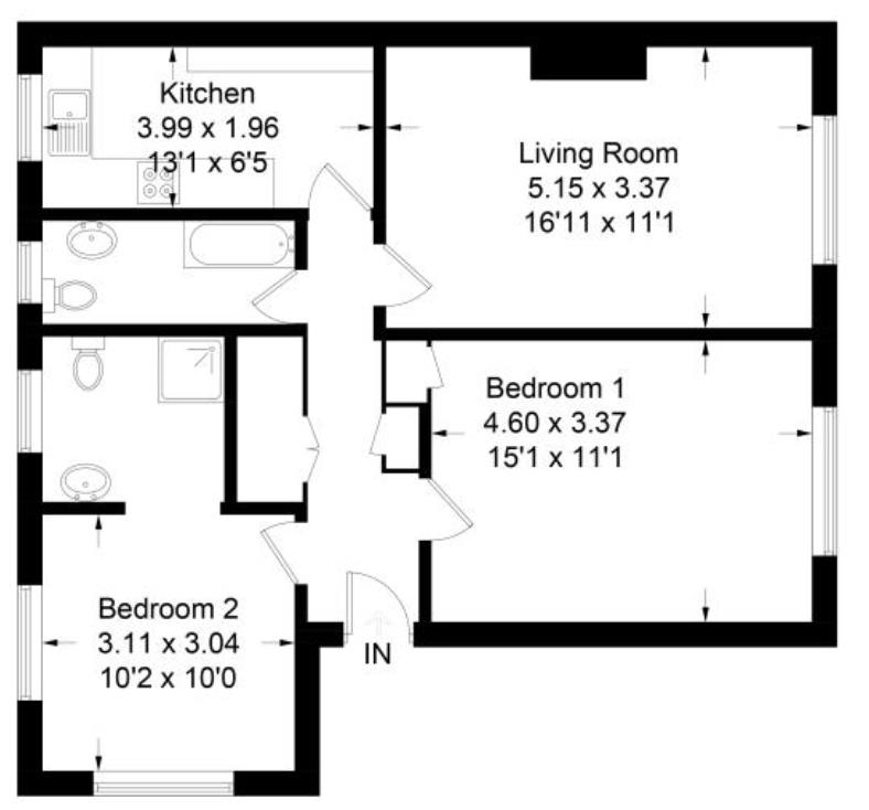 2 Bedrooms Flat to rent in The Rise, Amersham HP7