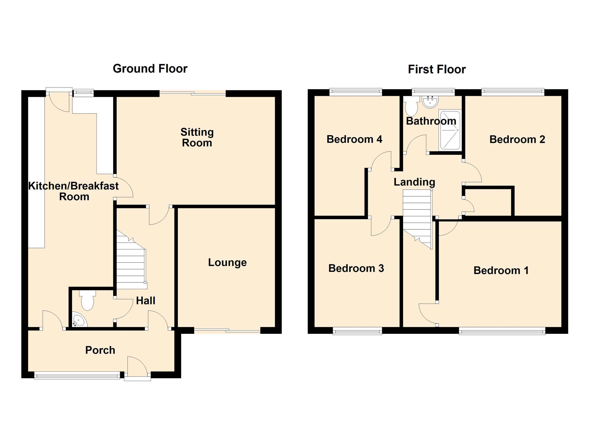 4 Bedrooms Terraced house for sale in Trecinon Road, Rumney, Cardiff CF3