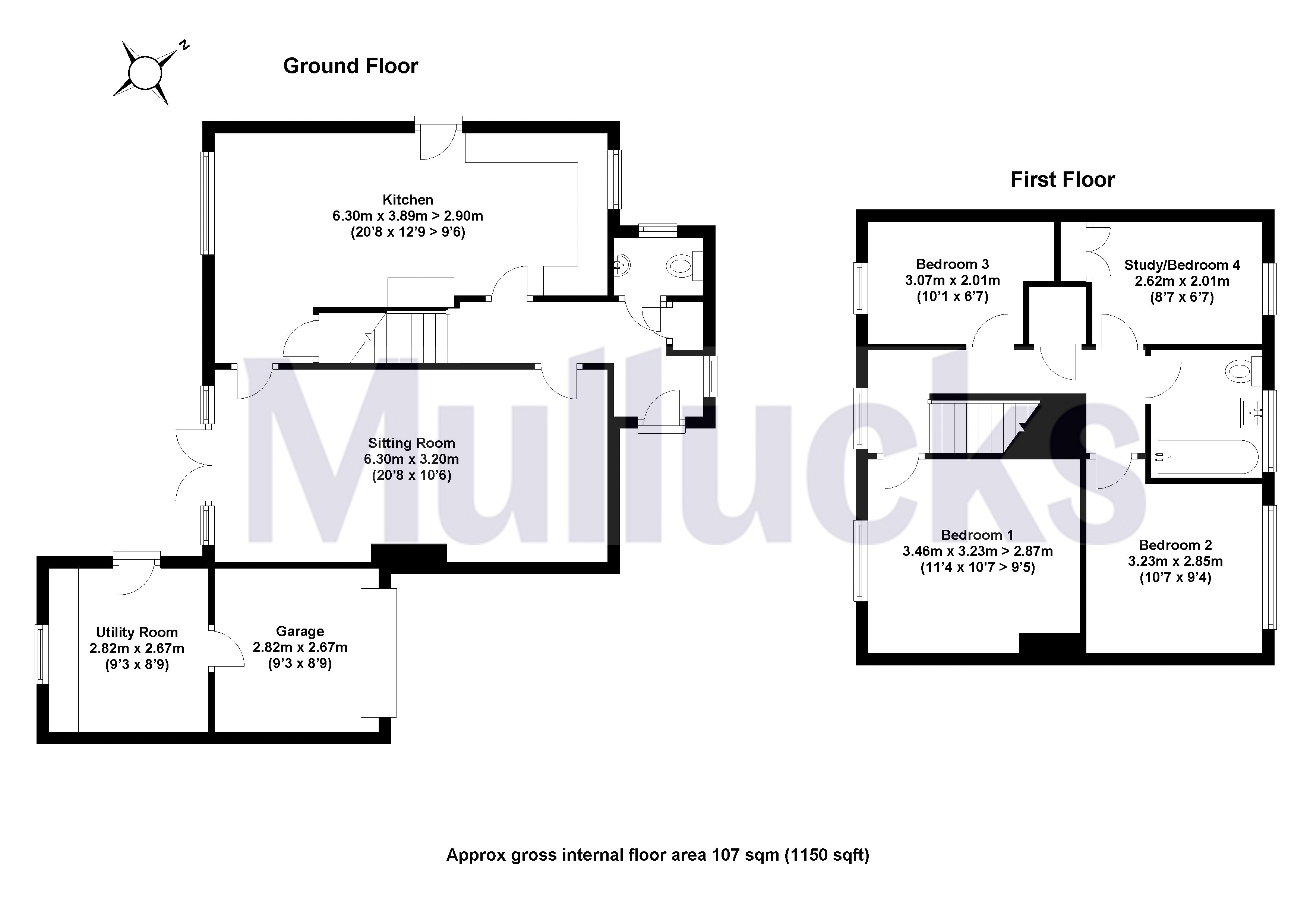 20, Churchfields Drive, Haverhill floorplan