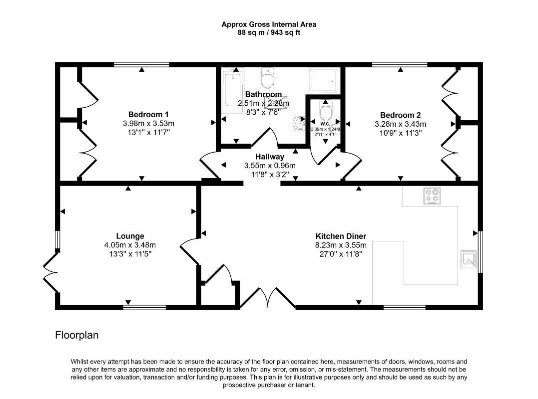 The Stables at 24, Ashen Grove Road, Sevenoaks floorplan