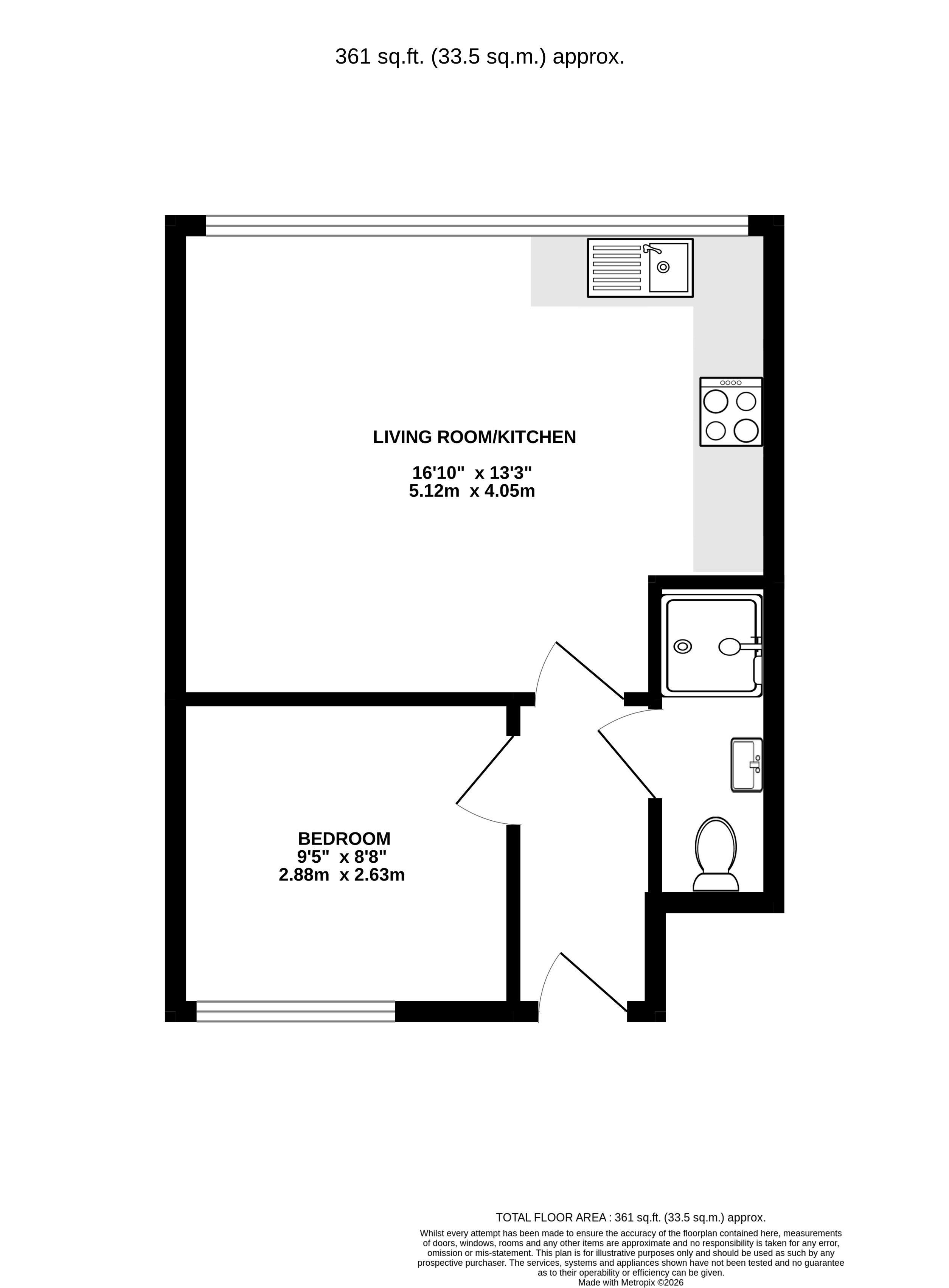 30a Kings Parade,, London Road, Camberley floorplan