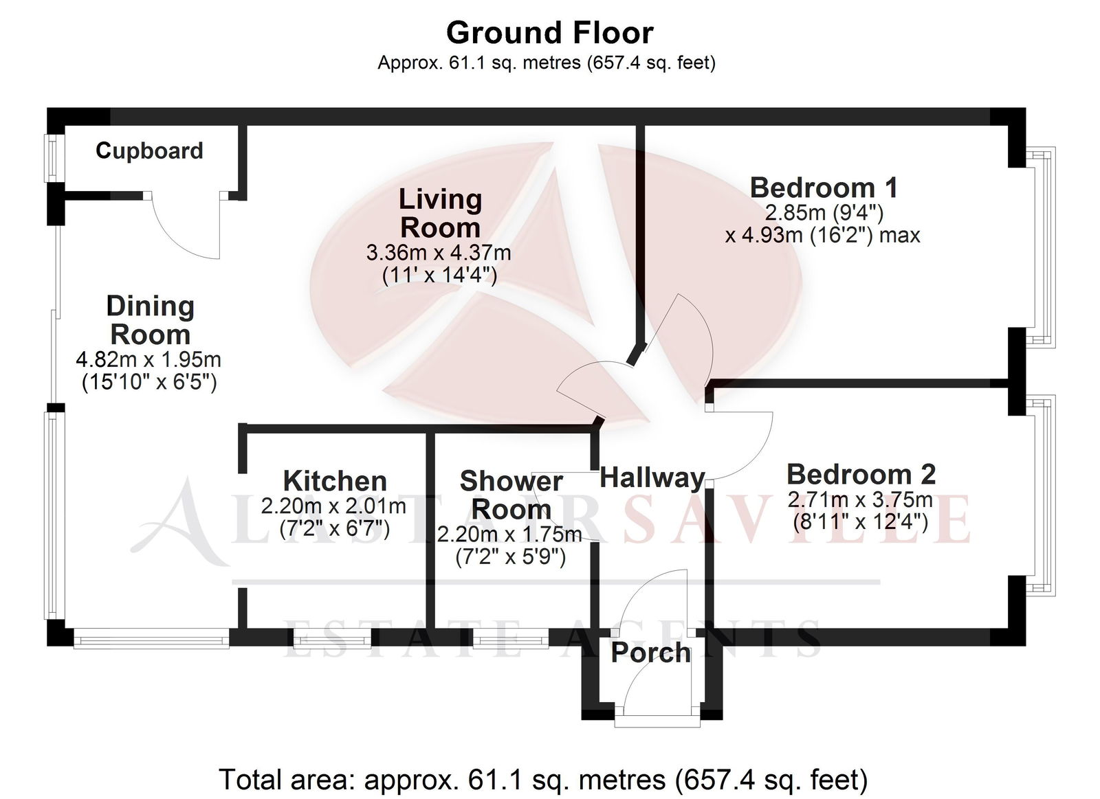 52, Moss Lane, Maghull floorplan