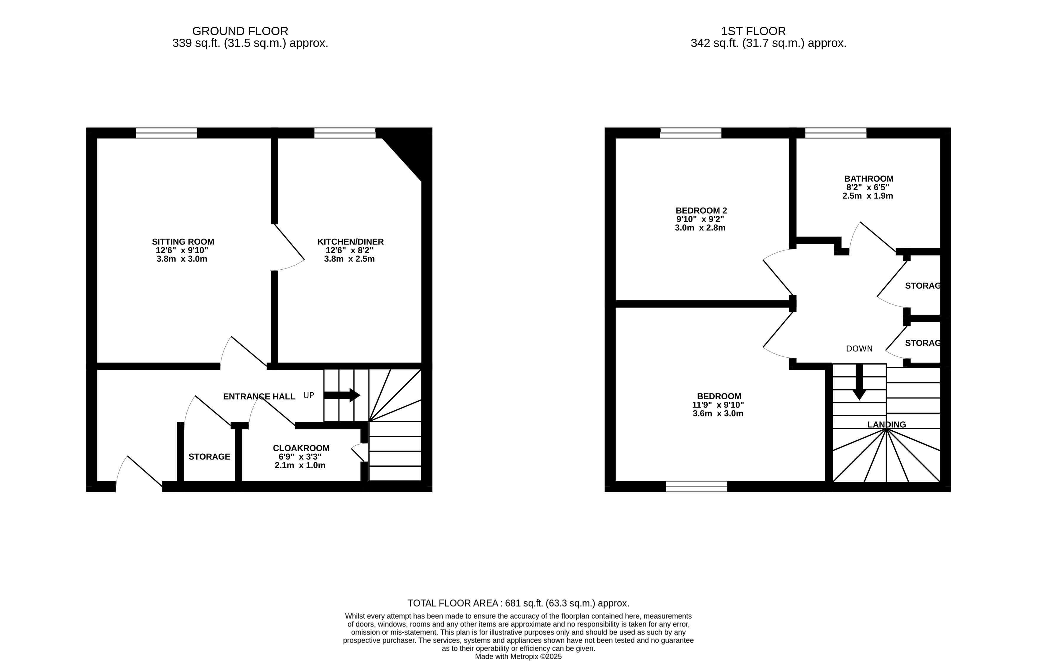 2, The Marlestones, Swindon floorplan