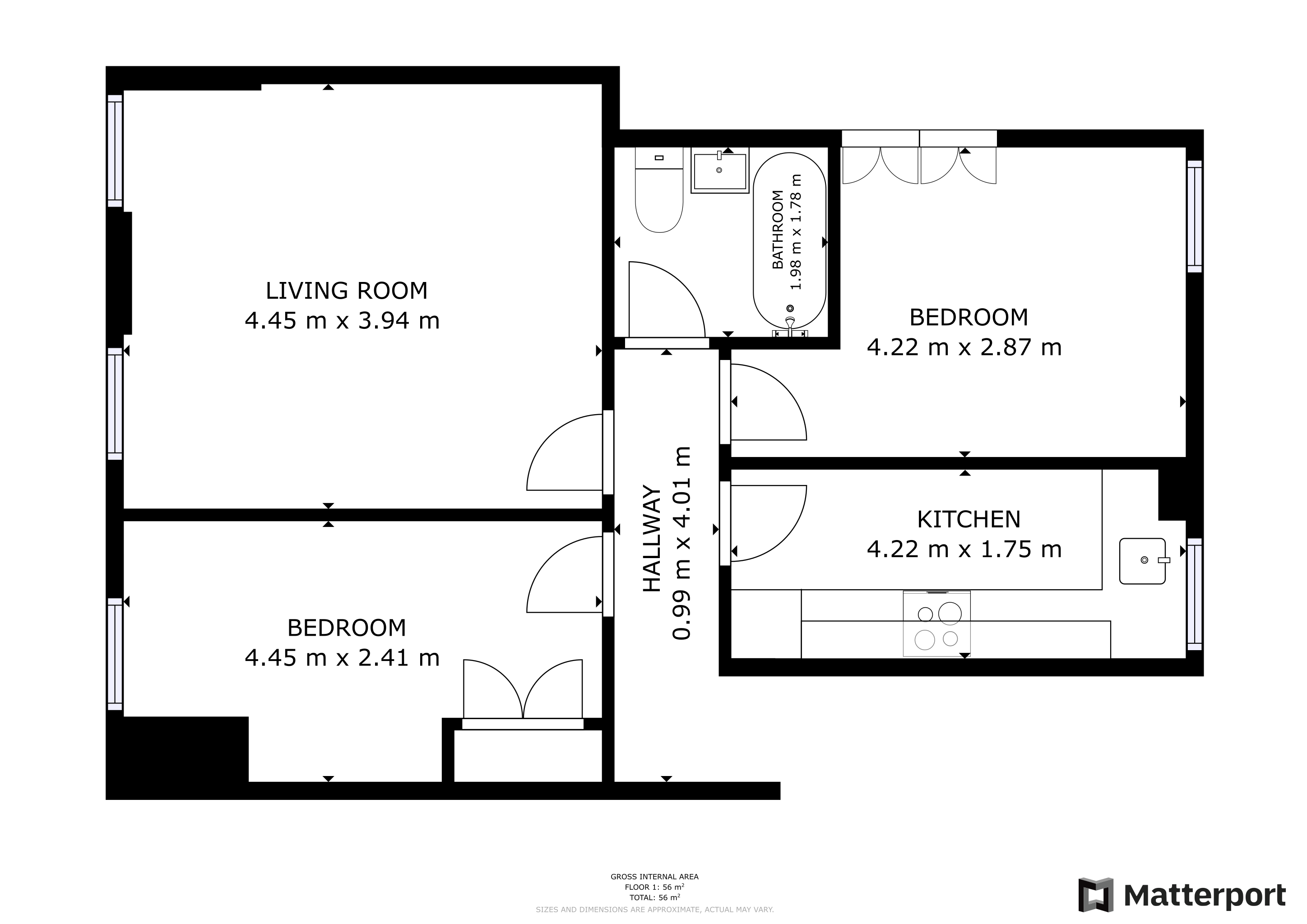 14, Roslin Terrace Flat B, Aberdeen, Aberdeen floorplan