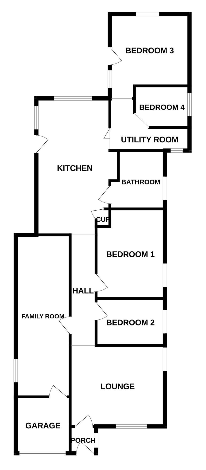 Alpha Road, Point Clear floorplan