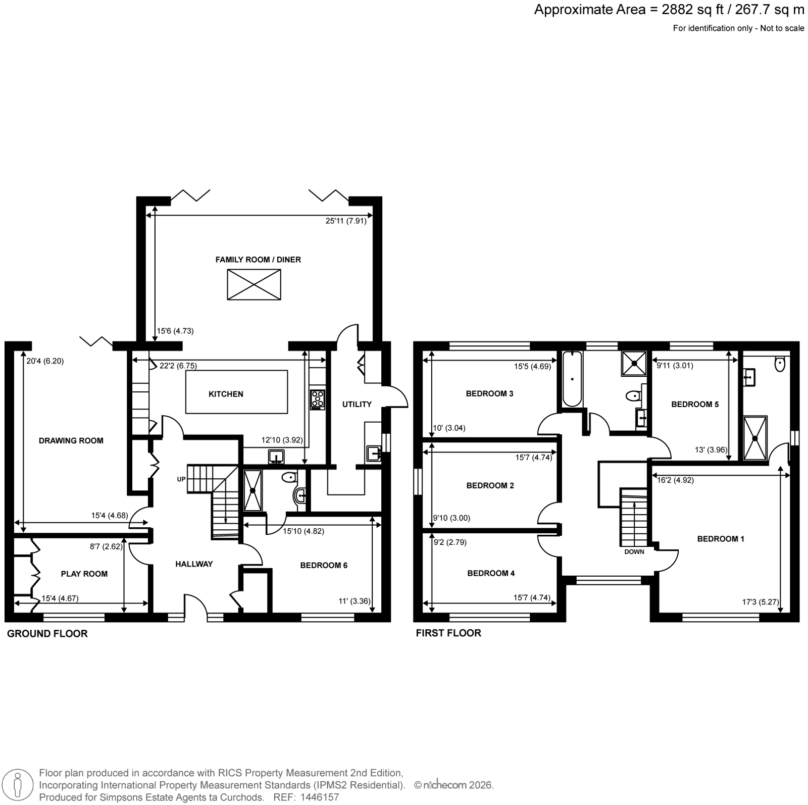 Driftwood,, Leatherhead Road, Great Bookham floorplan